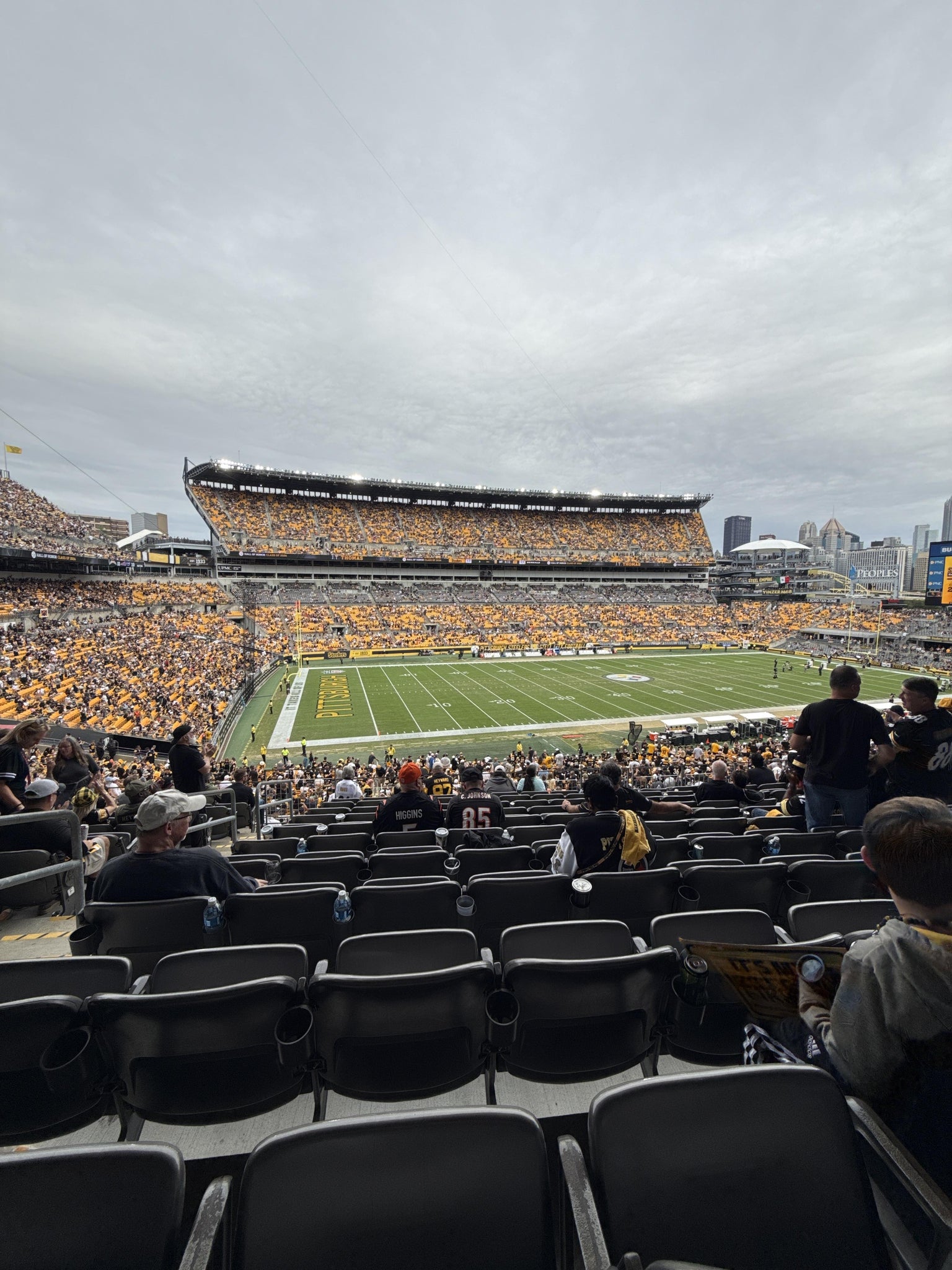 Real Fan View taken from Section 231 at Acrisure Stadium by George Z