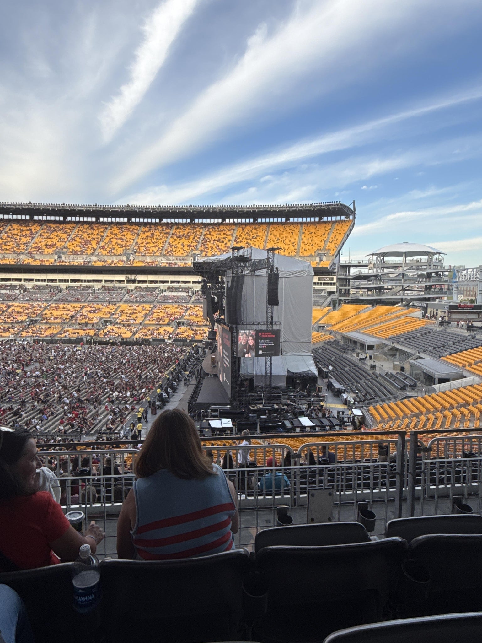 Real Fan View taken from Section 238 at Acrisure Stadium by Trinity B