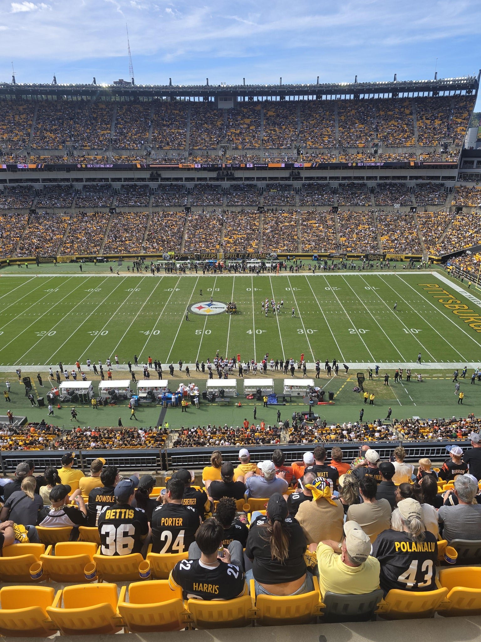 Real Fan View taken from Section 511 at Acrisure Stadium by Jesse B