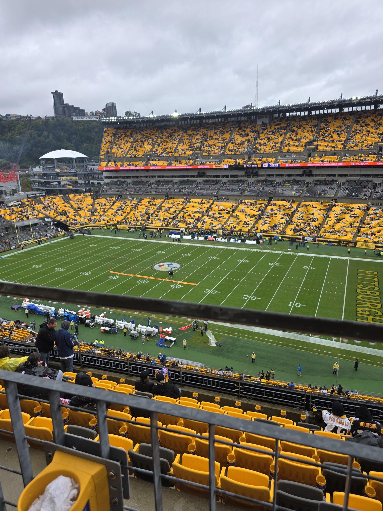 Real Fan View taken from Section 514 at Acrisure Stadium by Jolene M