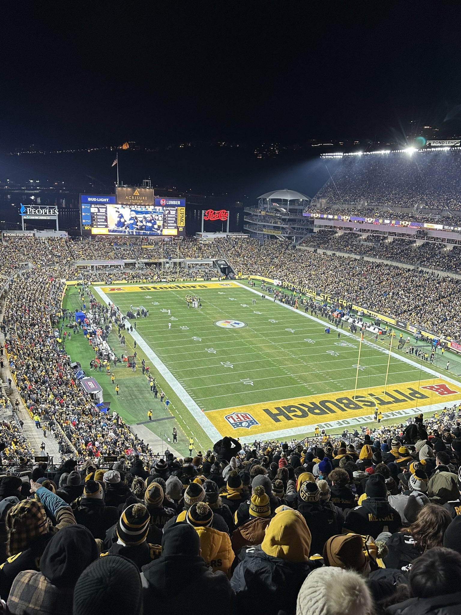 Real Fan View taken from Section 519 at Acrisure Stadium by Anonymous User