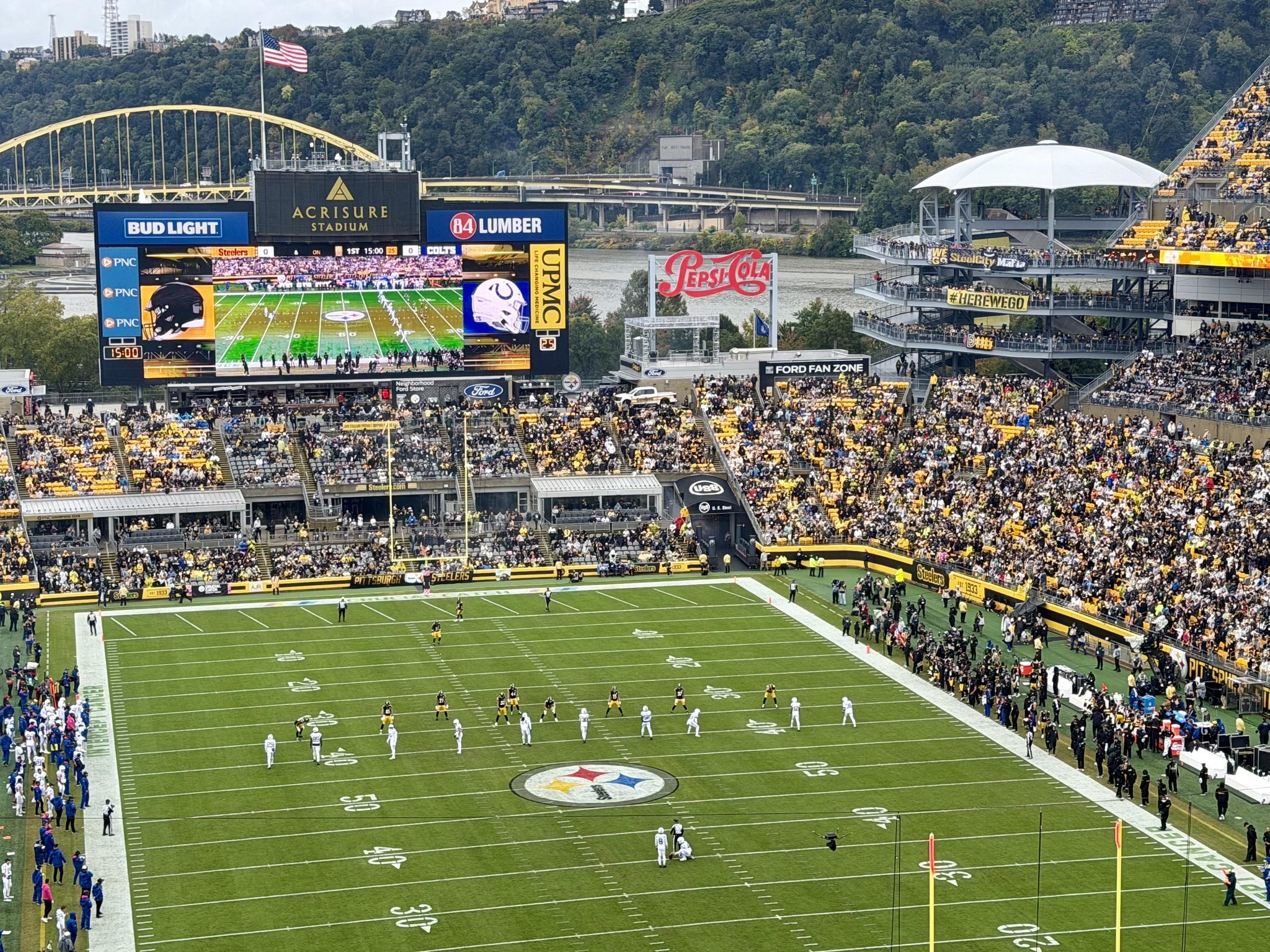 Real Fan View taken from Section 521 at Acrisure Stadium by Anonymous User