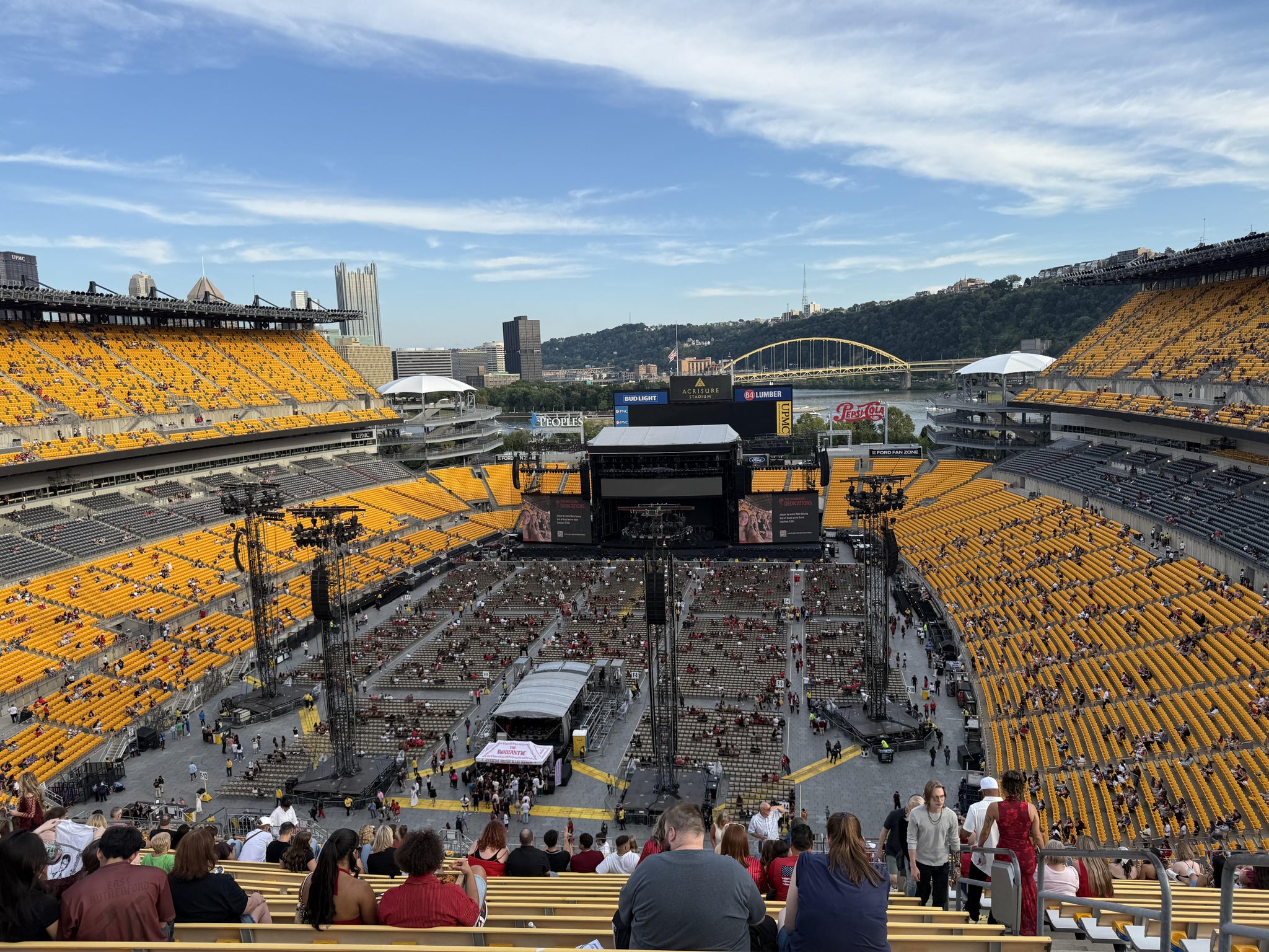 Real Fan View taken from Section 524 at Acrisure Stadium by Lynn L