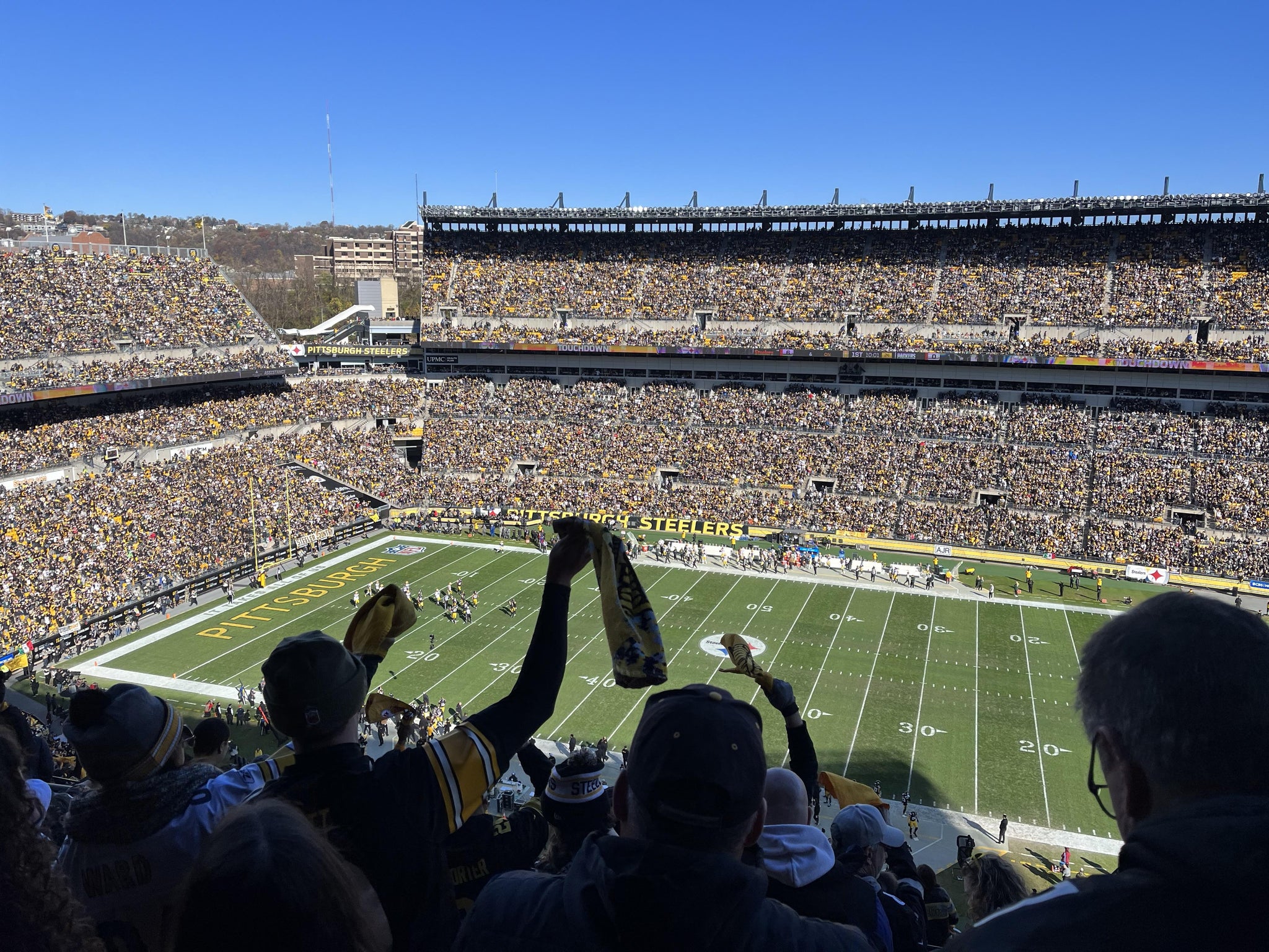 Real Fan View taken from Section 536 at Acrisure Stadium by Renee L