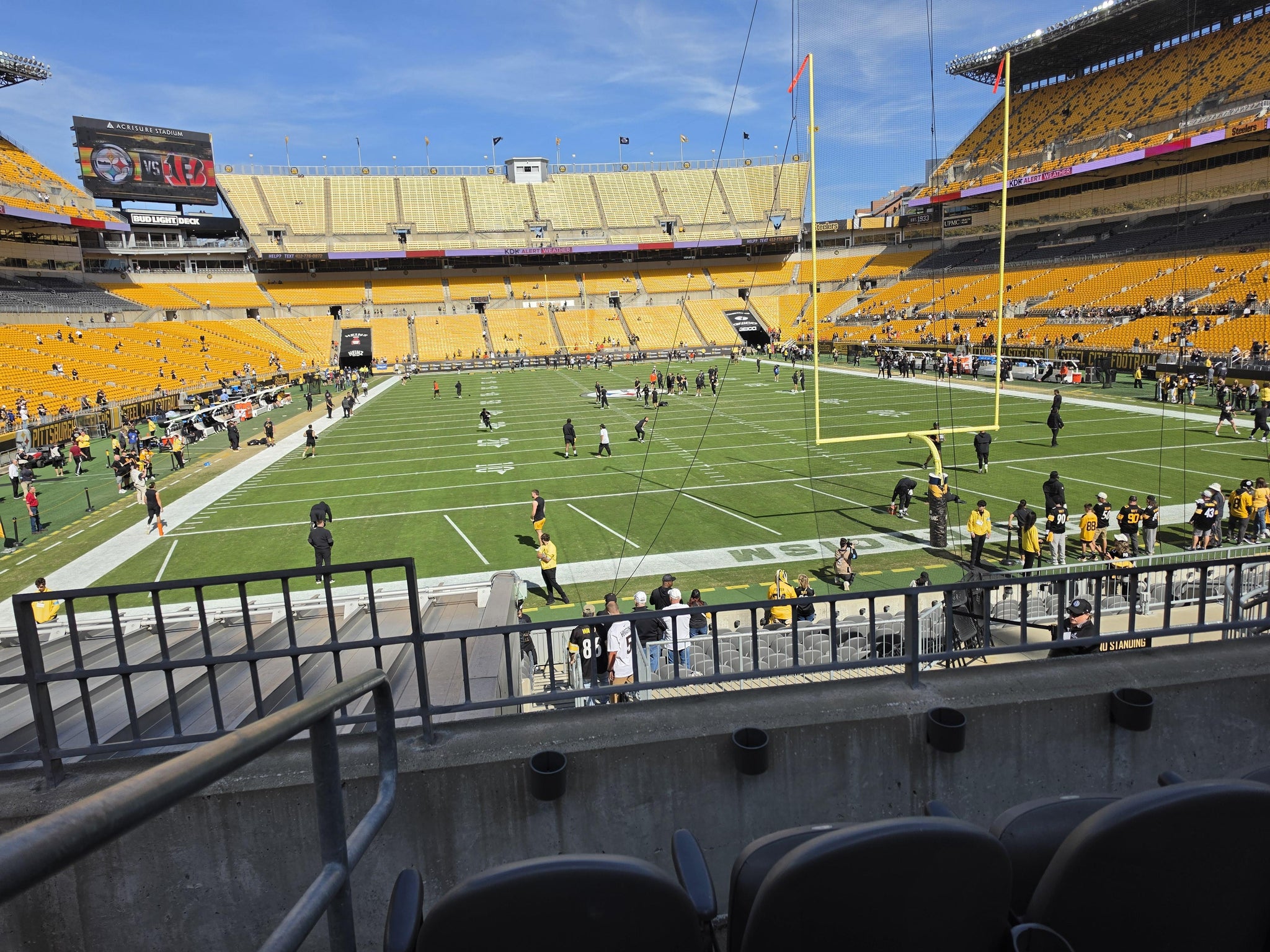 Real Fan View taken from Section C 148 at Acrisure Stadium by Robert S