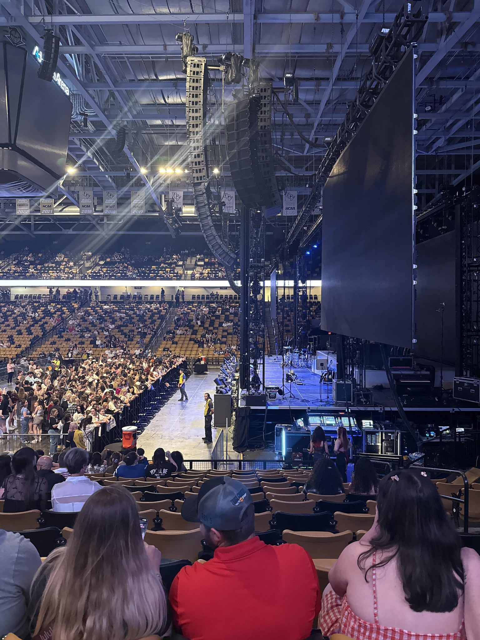 Real Fan View taken from Section 113 at Addition Financial Arena by Amanda M