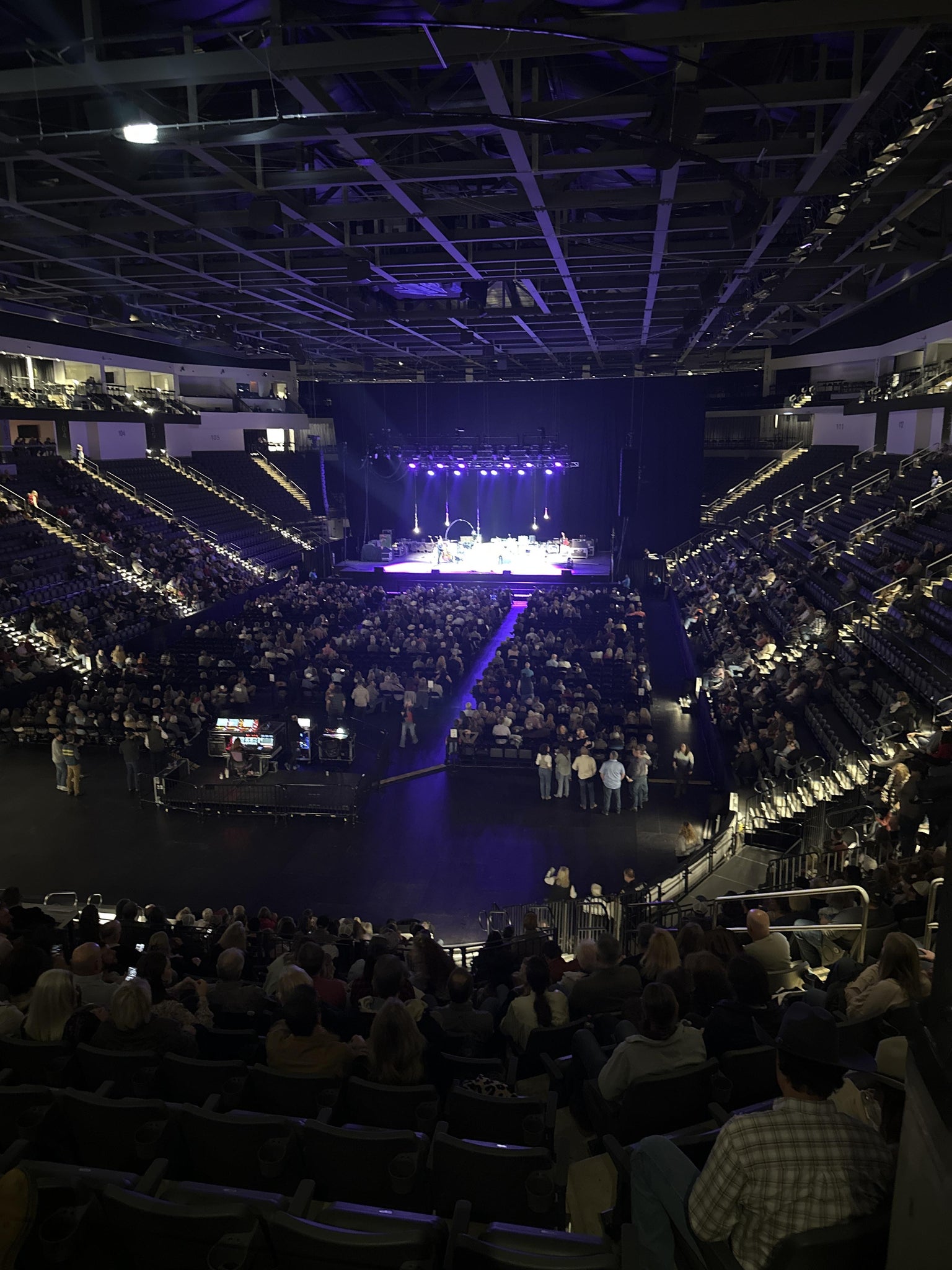 Real Fan View taken from Section 118 at Akins Ford Arena by Jeffery S