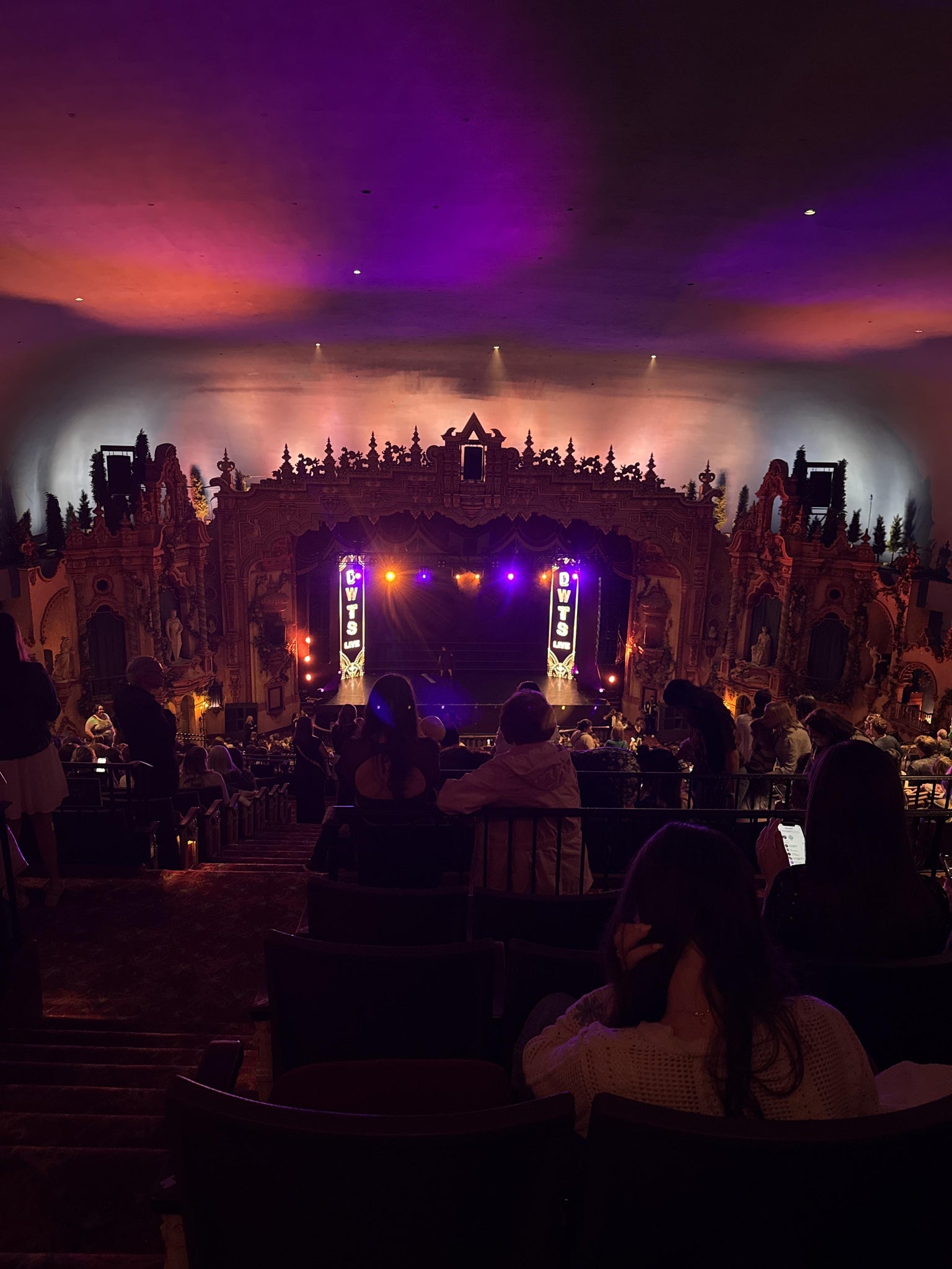 Real Fan View taken from Balcony 3 at Akron Civic Theatre by Laureen A