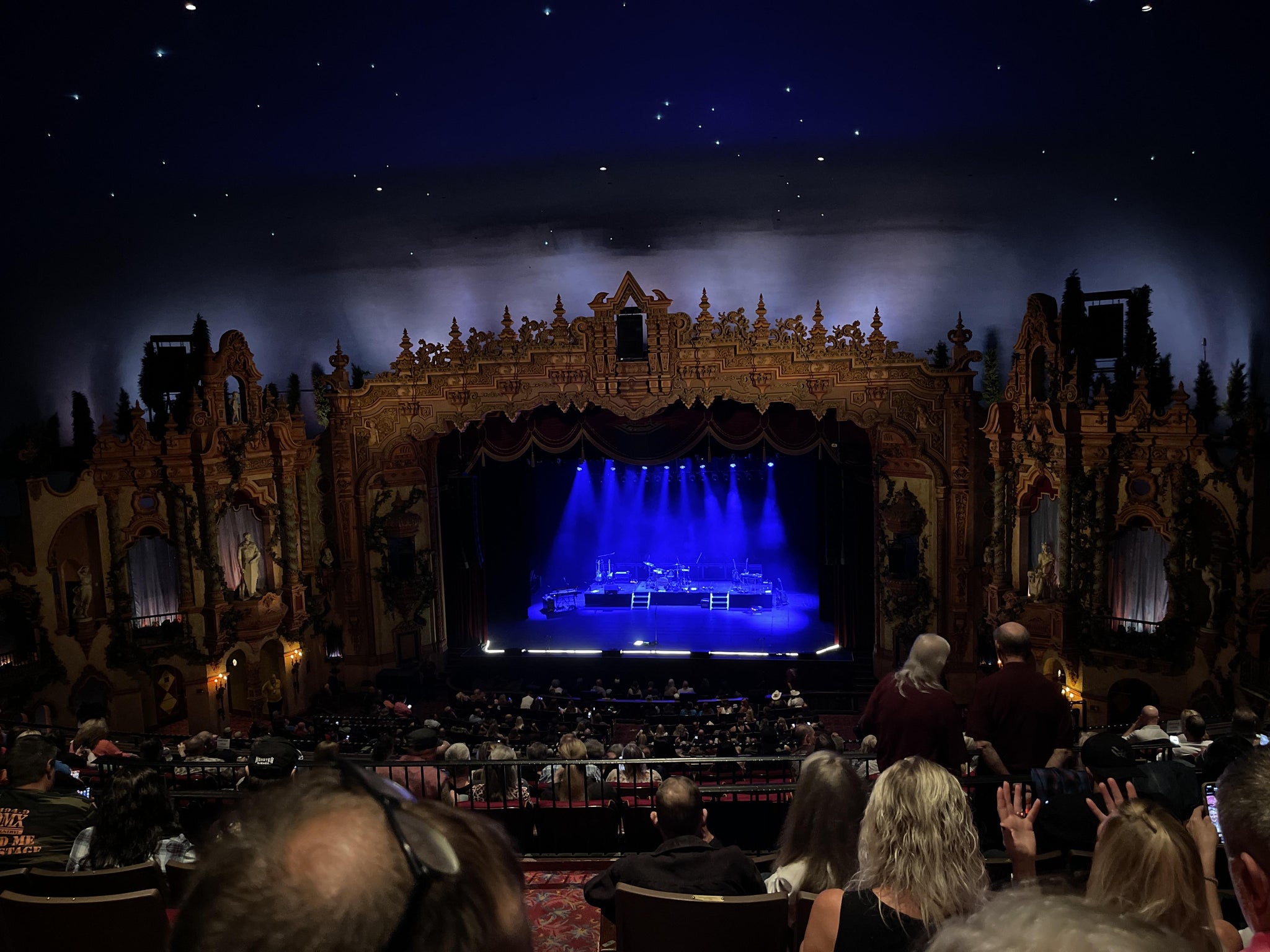 Real Fan View taken from Balcony 4 at Akron Civic Theatre by Kelly S