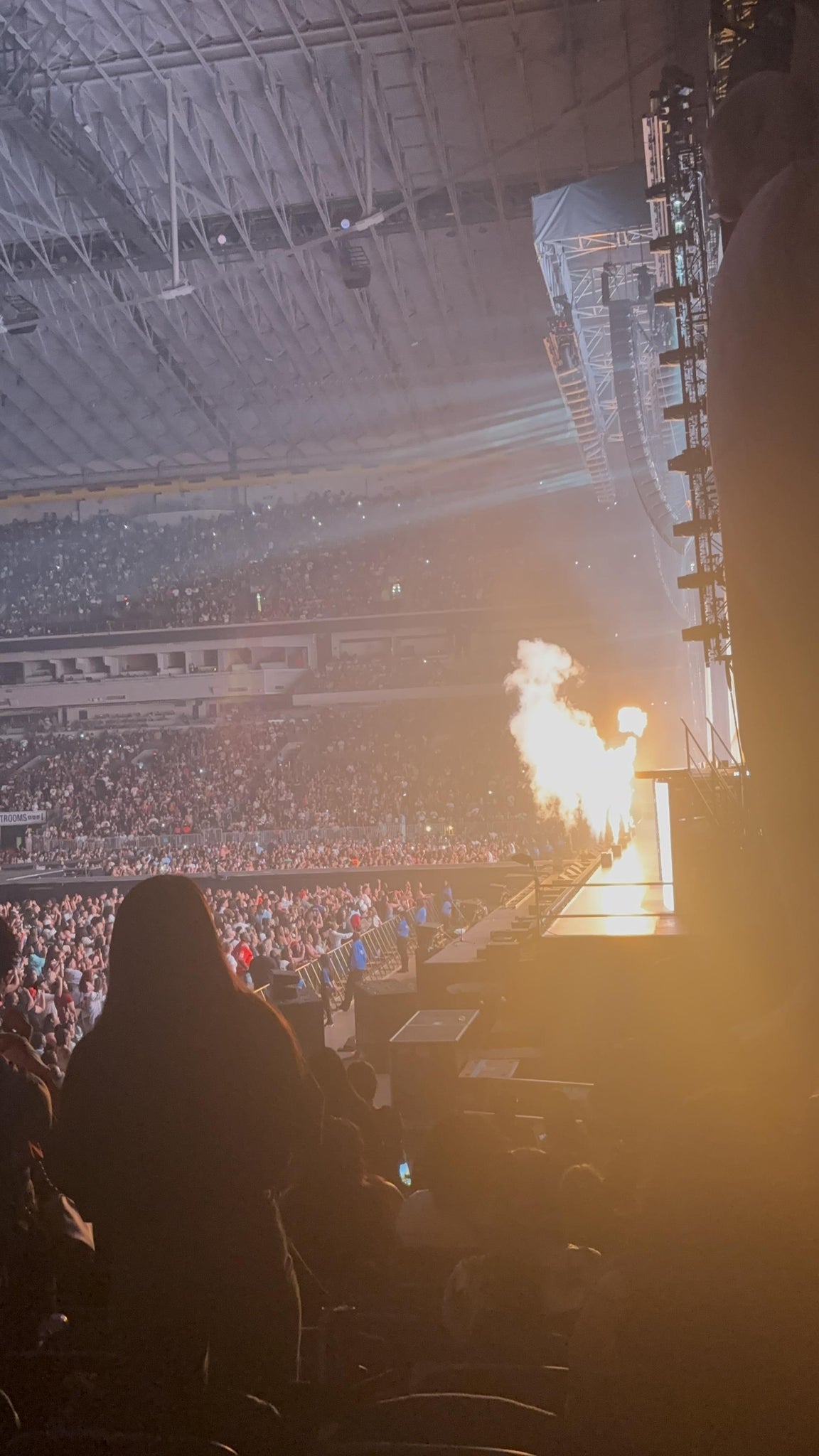 Real Fan View taken from Section 130 at Alamodome by Hali L