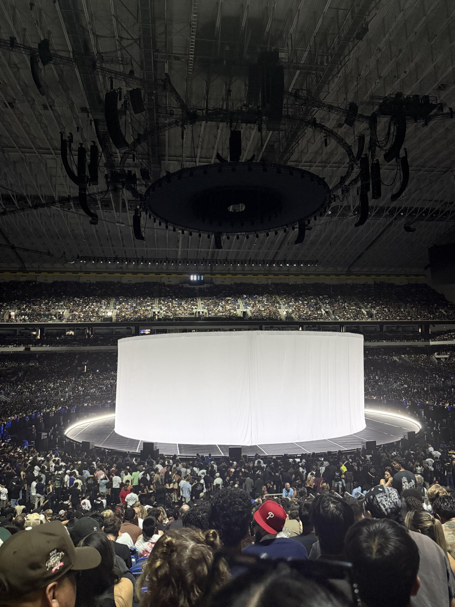 Real Fan View taken from Section 135 at Alamodome by Anonymous User