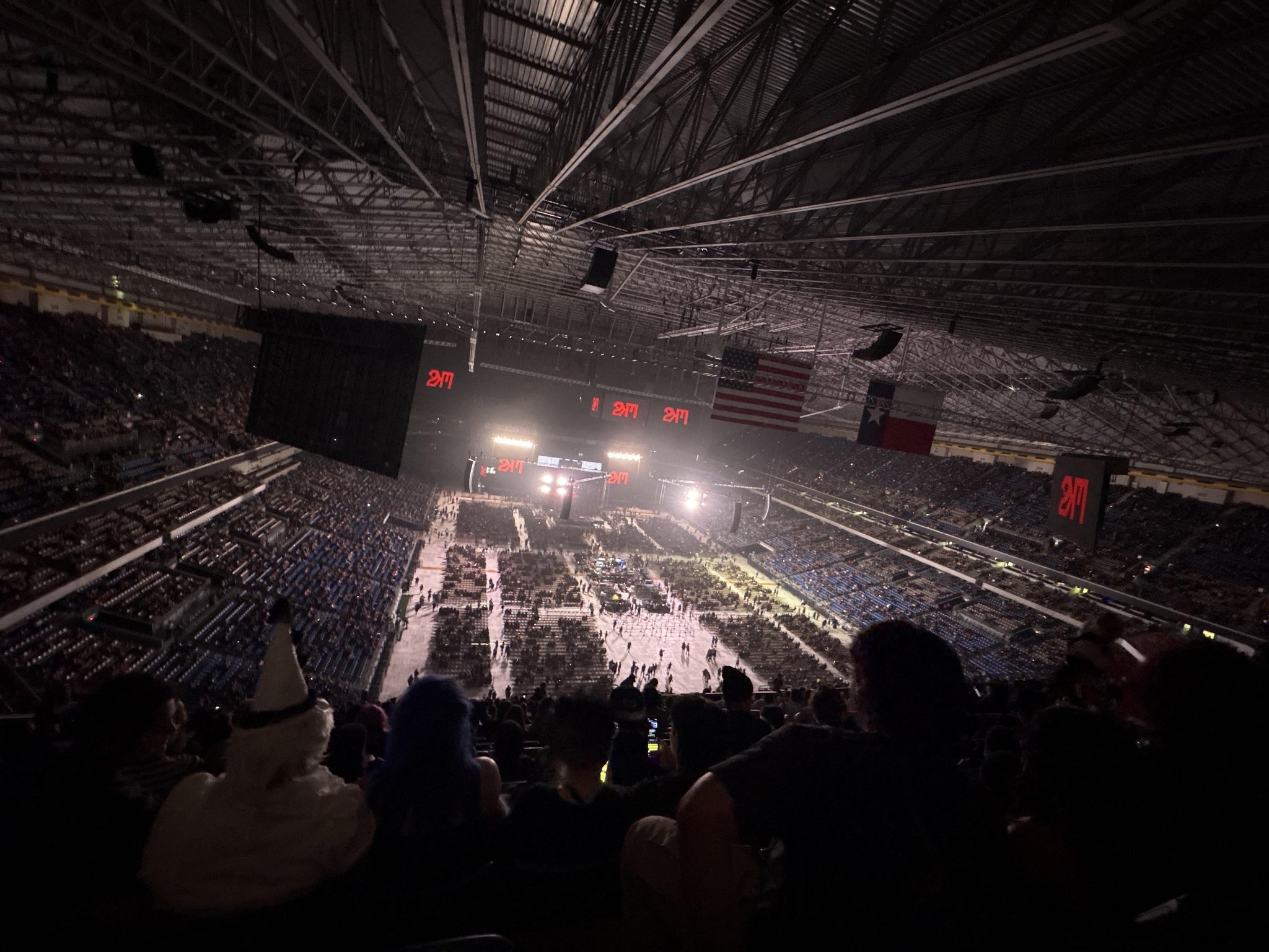 Real Fan View taken from Section 302 at Alamodome by Anonymous User