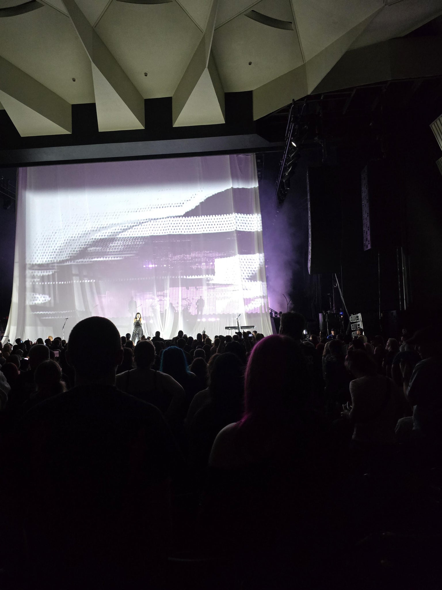 Real Fan View taken from Orchestra 2 at Albany Med Health System at SPAC by Amy Z