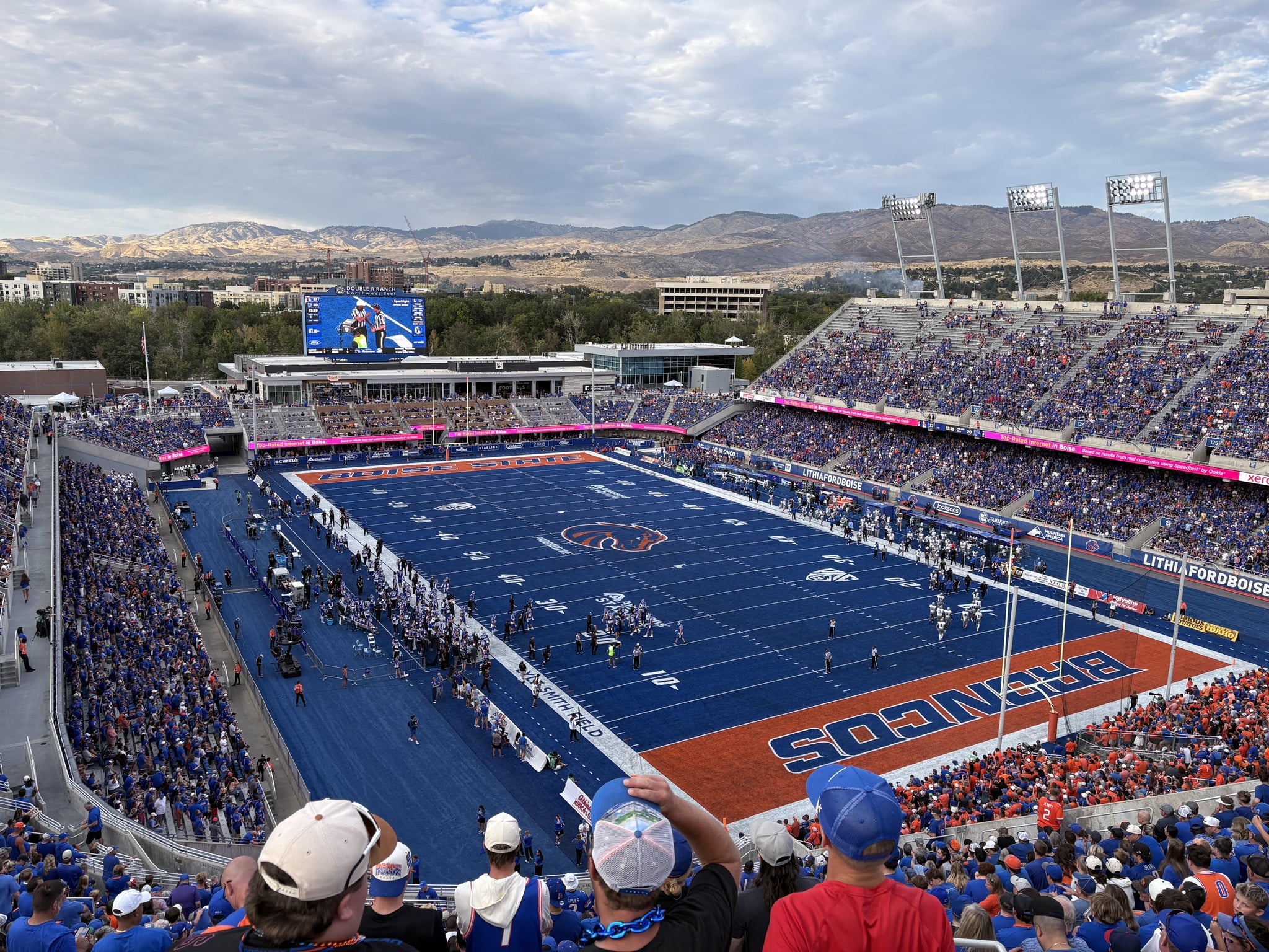 Real Fan View taken from Section 102 at Albertsons Stadium by Will B