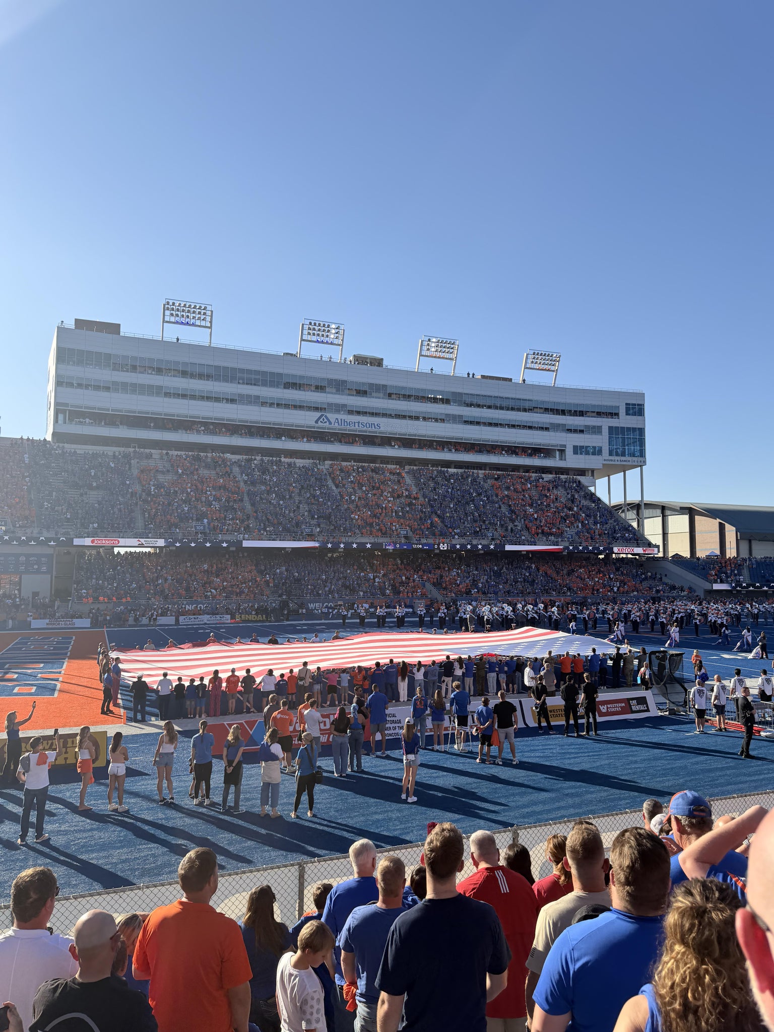Real Fan View taken from Section 26 at Albertsons Stadium by Anonymous User