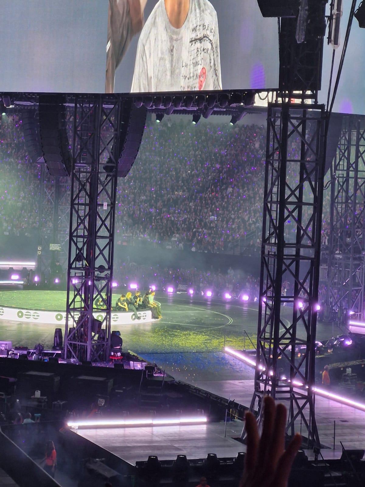 Real Fan View taken from Section 129 at Allegiant Stadium by Astrid W