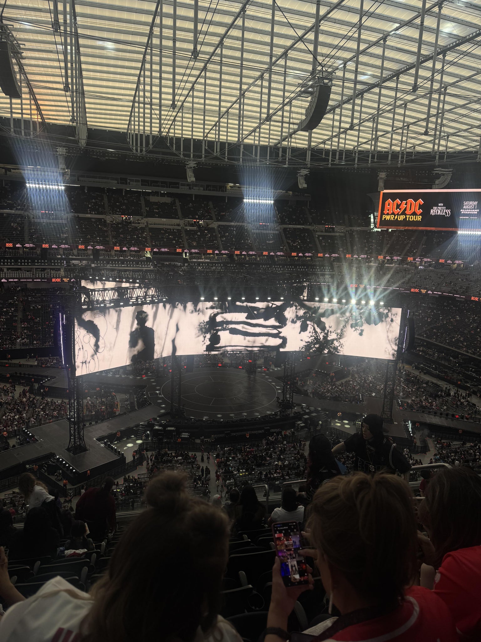 Real Fan View taken from Section 314 at Allegiant Stadium by Paulina S