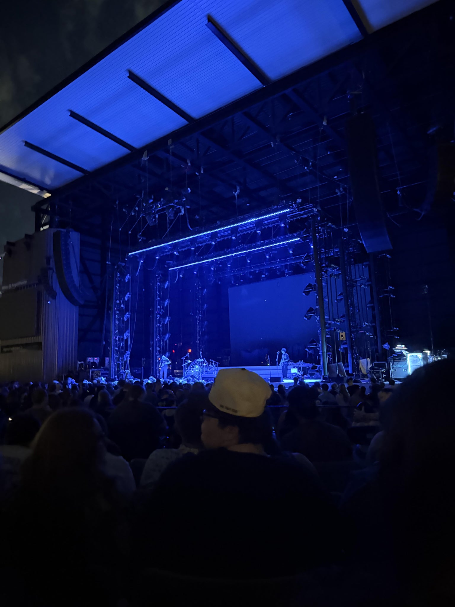 Real Fan View taken from Section 201 at Allianz Amphitheater at Riverfront by Ellie L