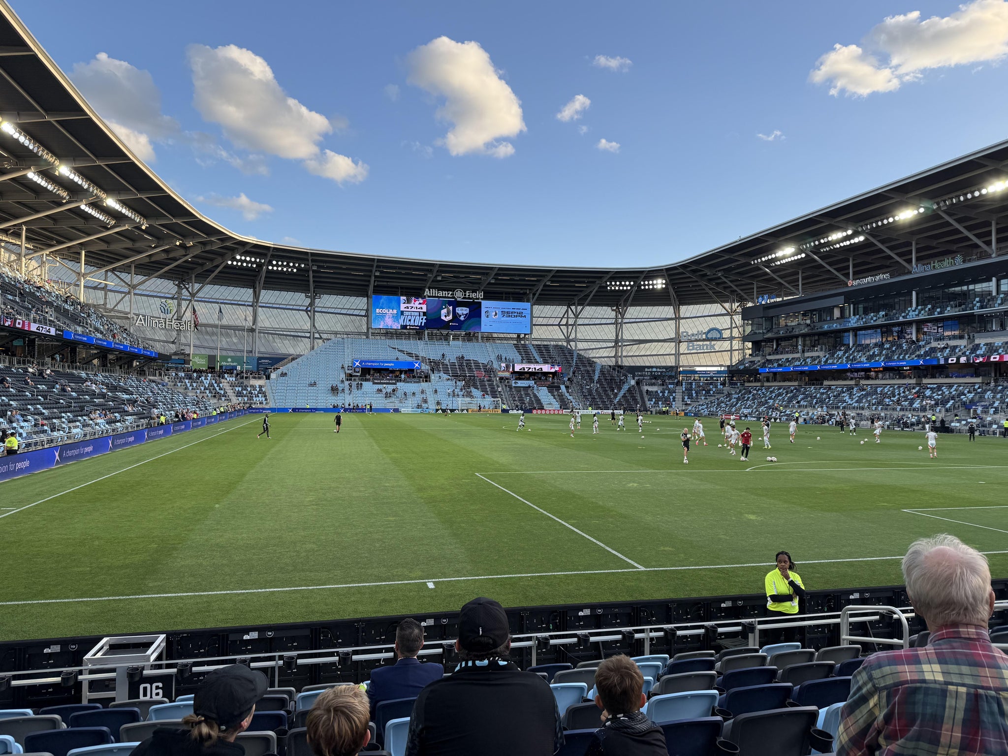 Real Fan View taken from Section 06 at Allianz Field by Kristie A