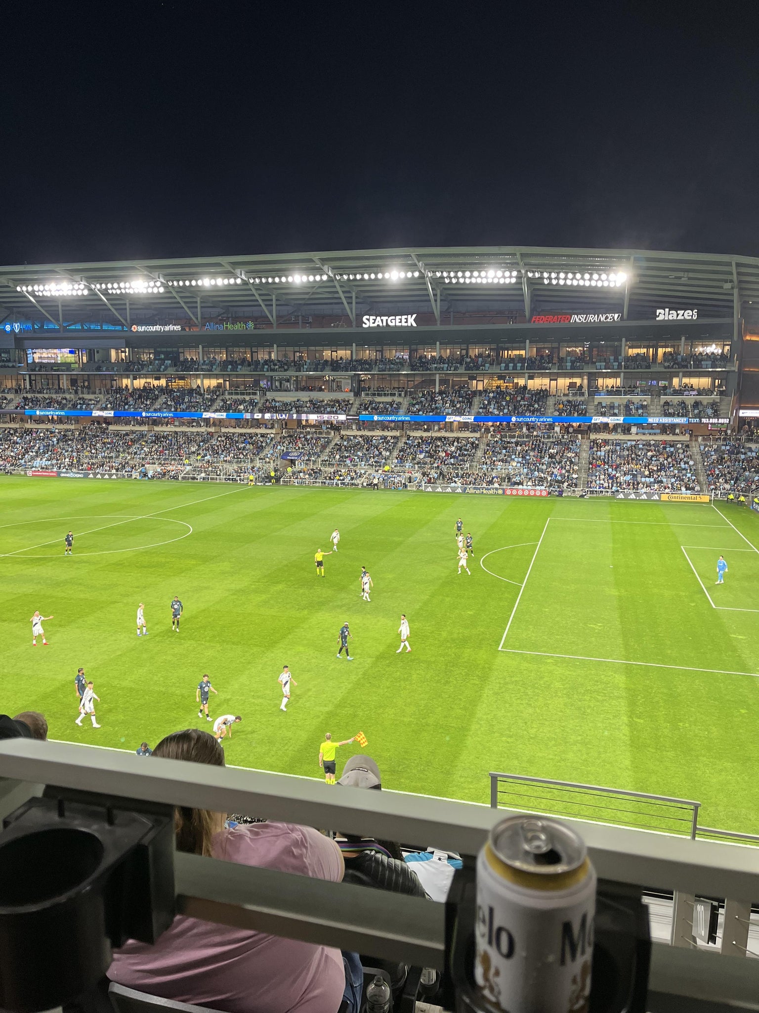 Real Fan View taken from Section 110 at Allianz Field by Shayla K