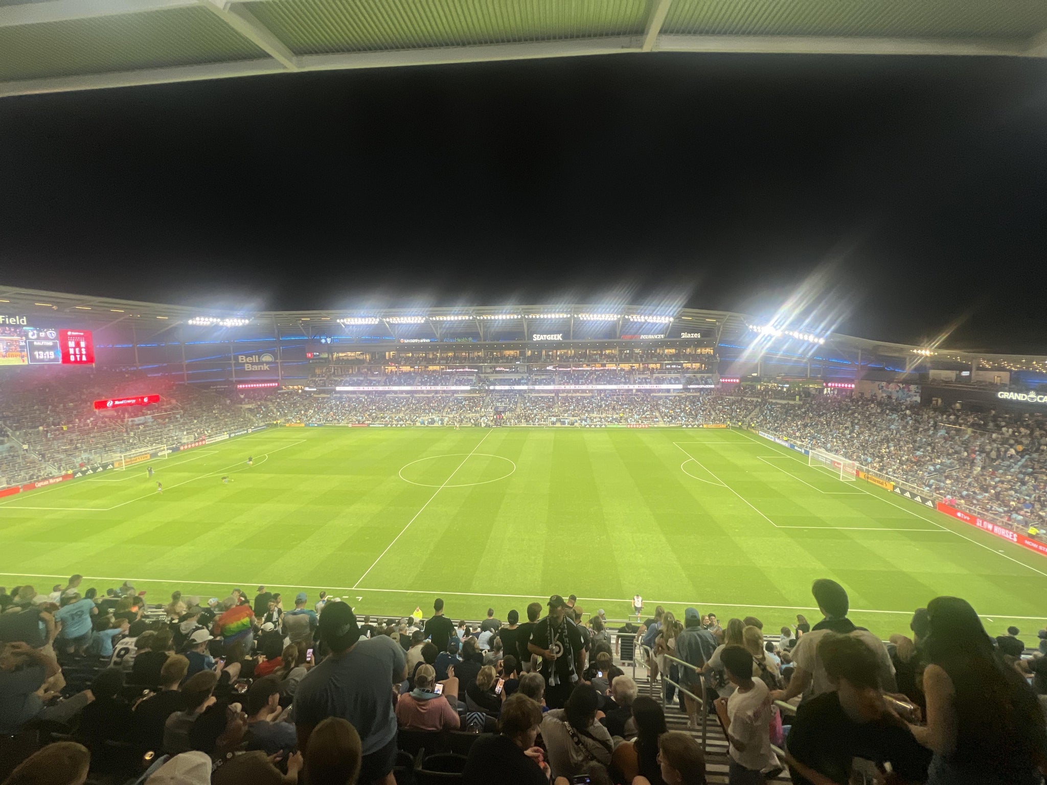 Real Fan View taken from Section 112 at Allianz Field by Amber M
