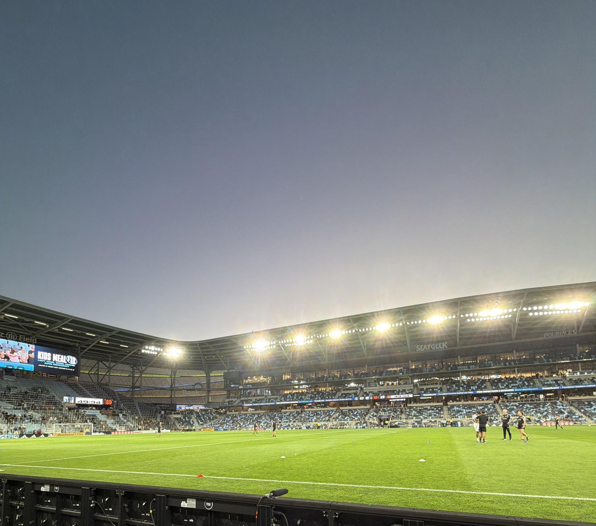 Real Fan View taken from Section 12 at Allianz Field by Anonymous User