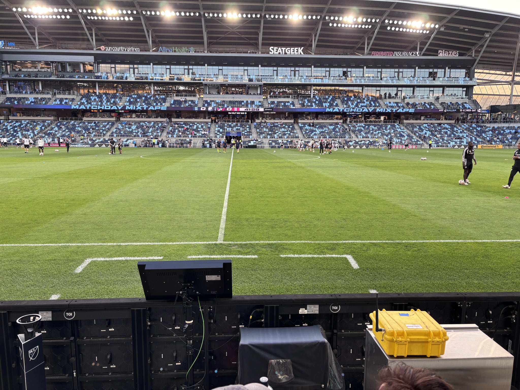 Real Fan View taken from Section 13 at Allianz Field by Jonathan H
