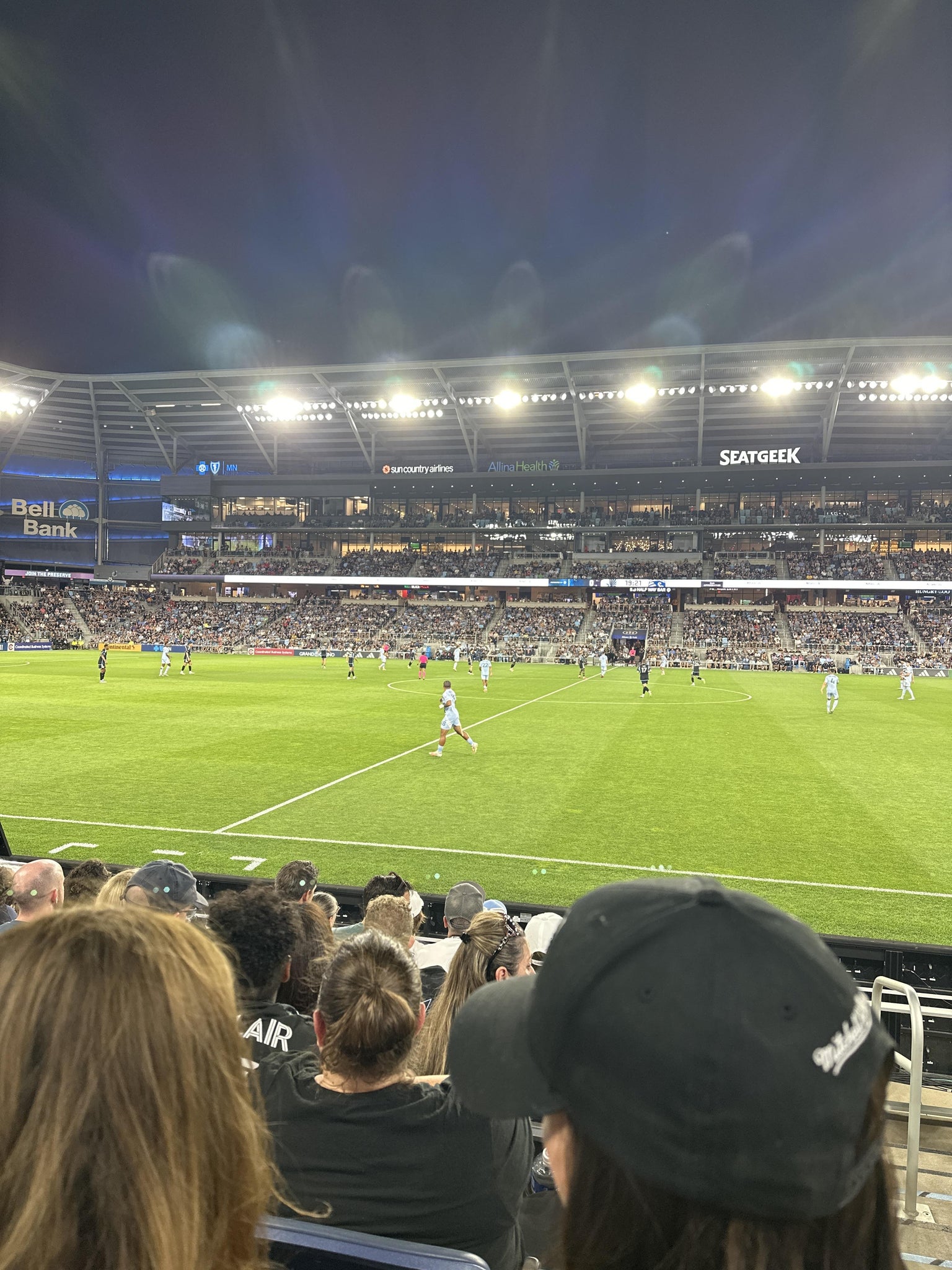 Real Fan View taken from Section 13 at Allianz Field by Anonymous User