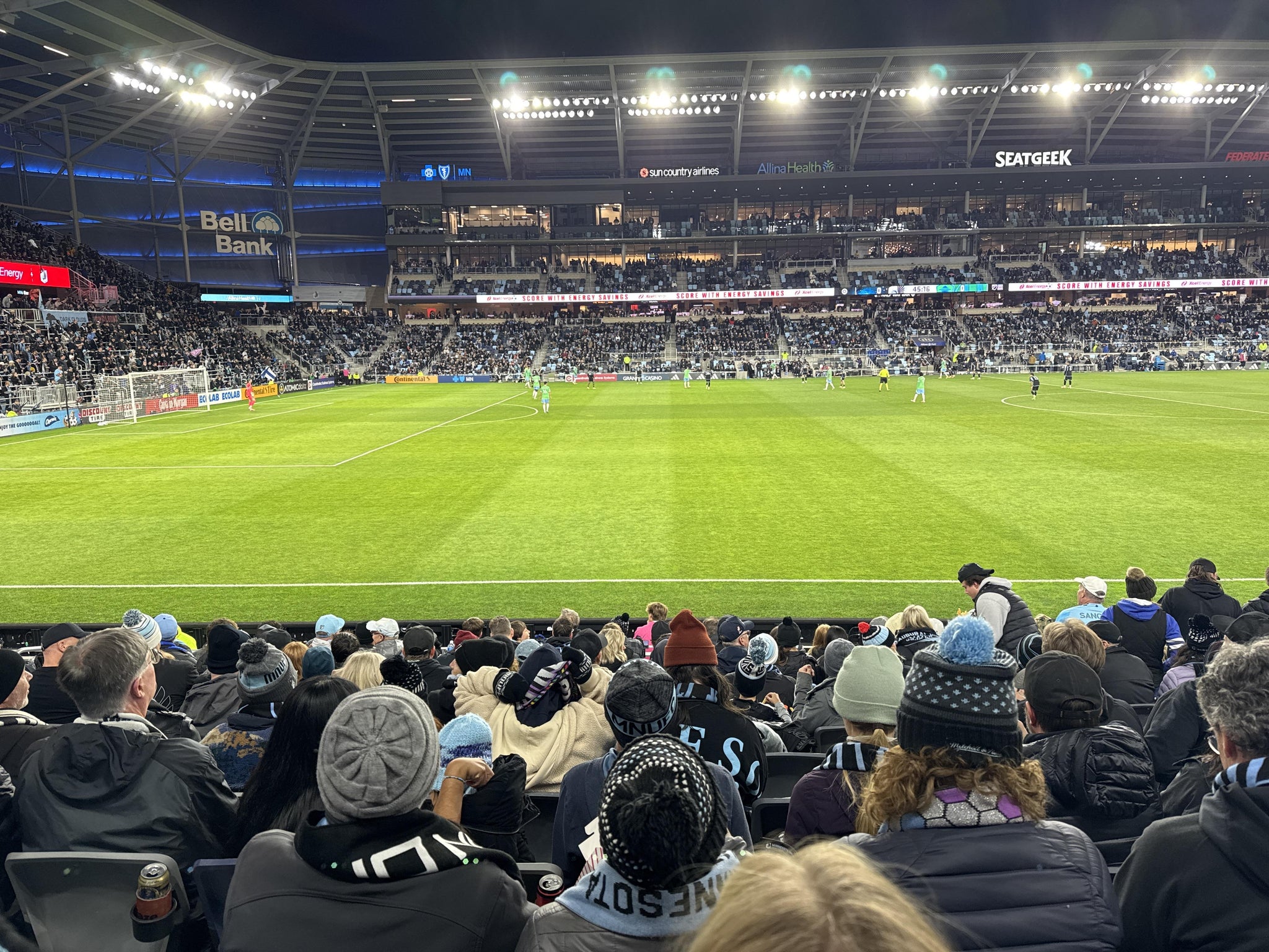 Real Fan View taken from Section 15 at Allianz Field by Omar M