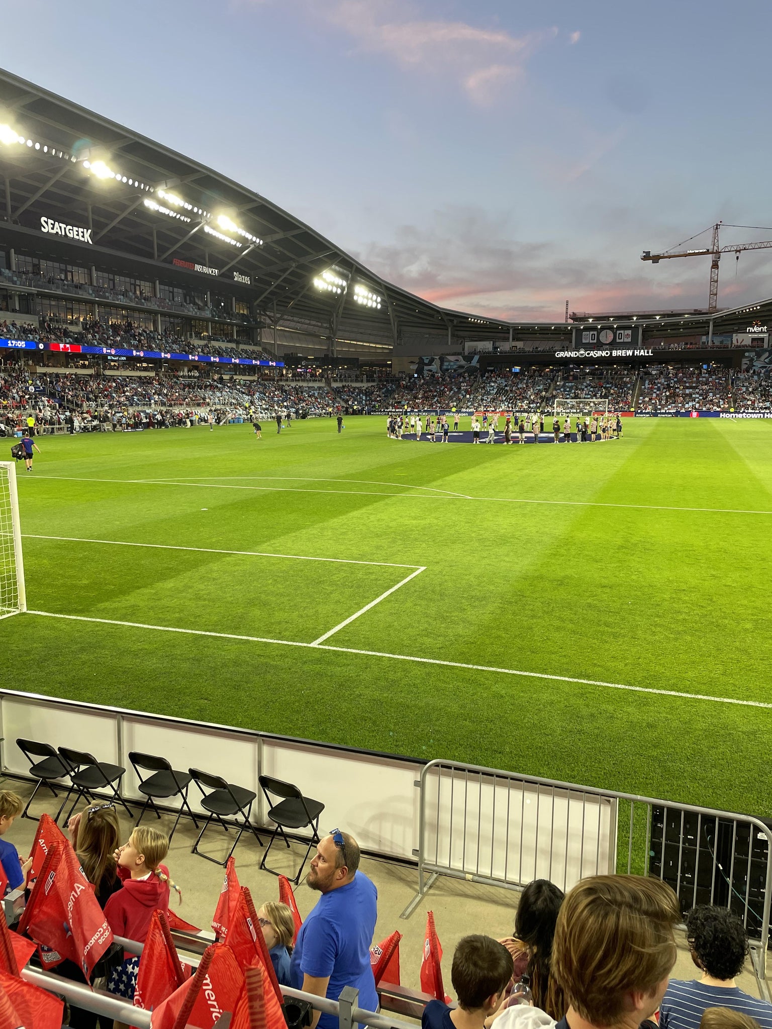 Real Fan View taken from Section 21 at Allianz Field by Anonymous User