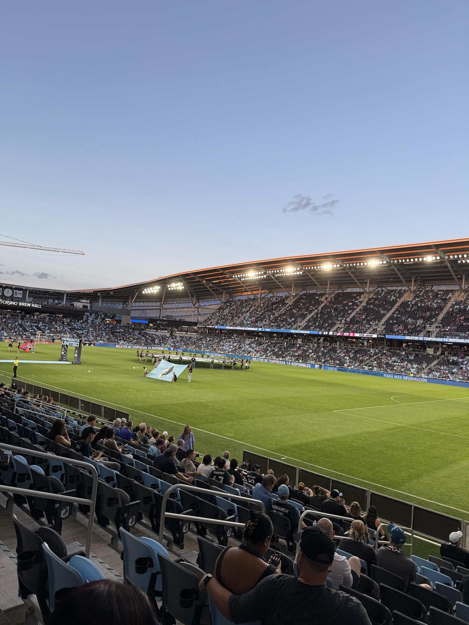 Real Fan View taken from Section 27 at Allianz Field by Jim N