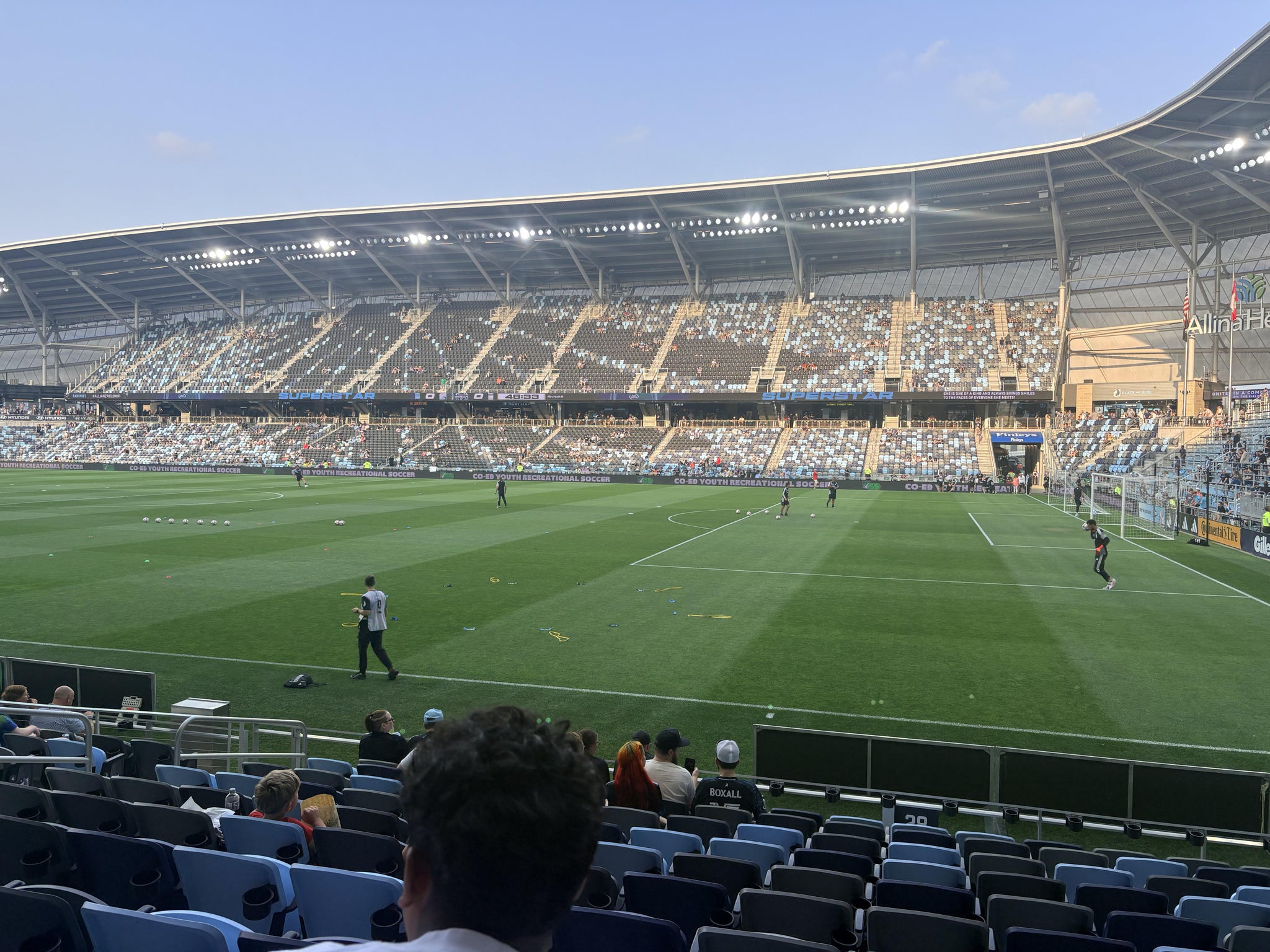 Real Fan View taken from Section 28 at Allianz Field by Susie C