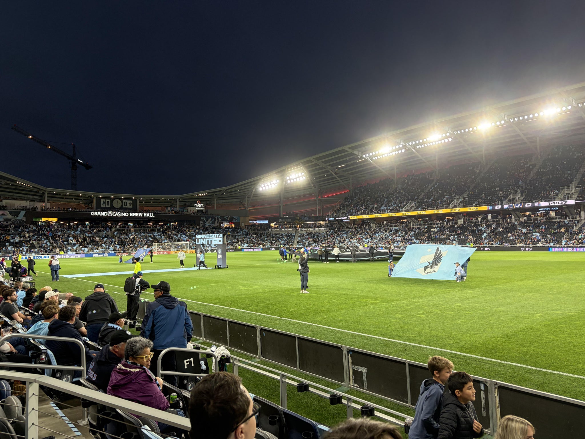 Real Fan View taken from Section 29 at Allianz Field by Michelle J