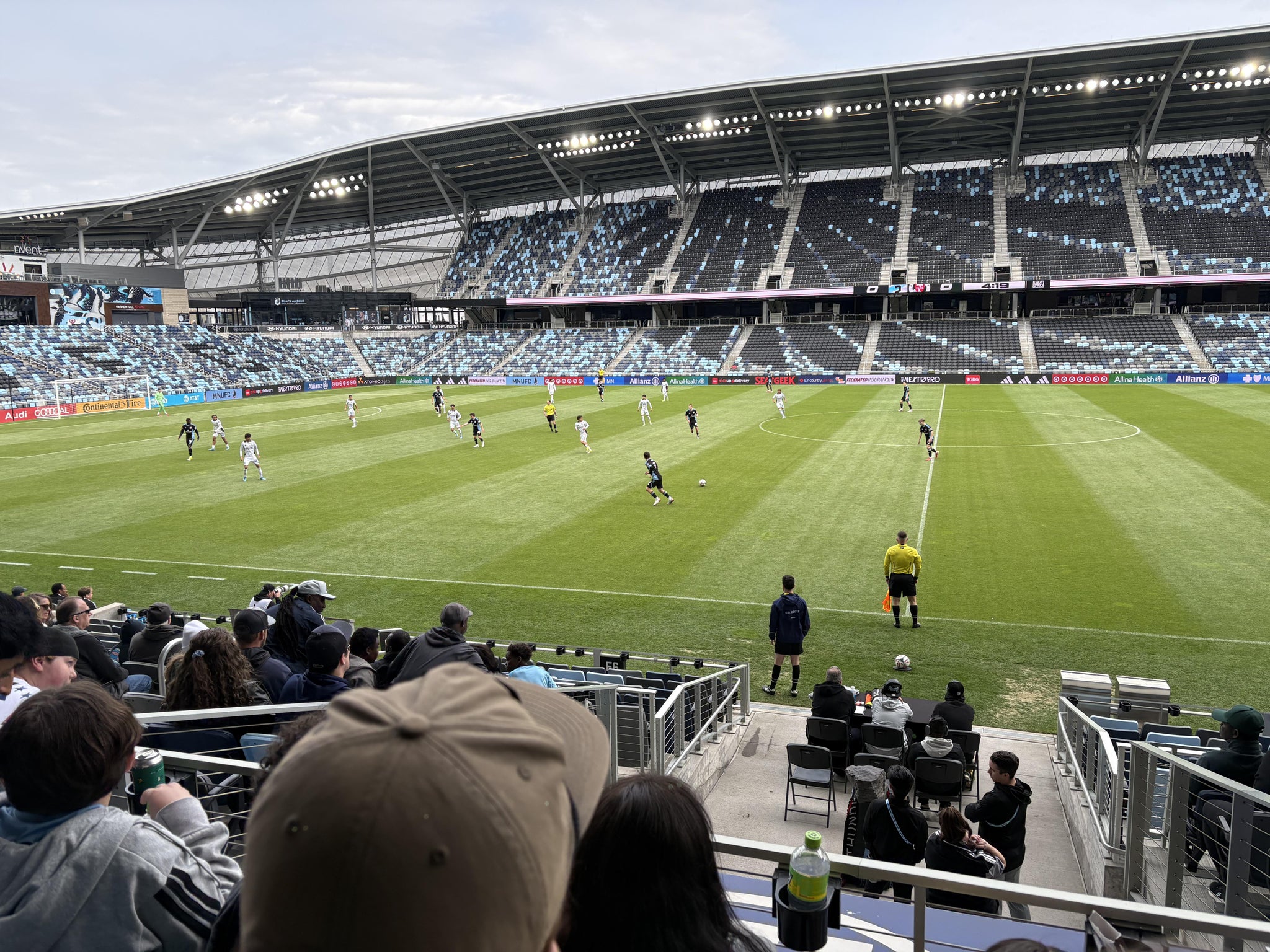 Real Fan View taken from Section 32 at Allianz Field by David E