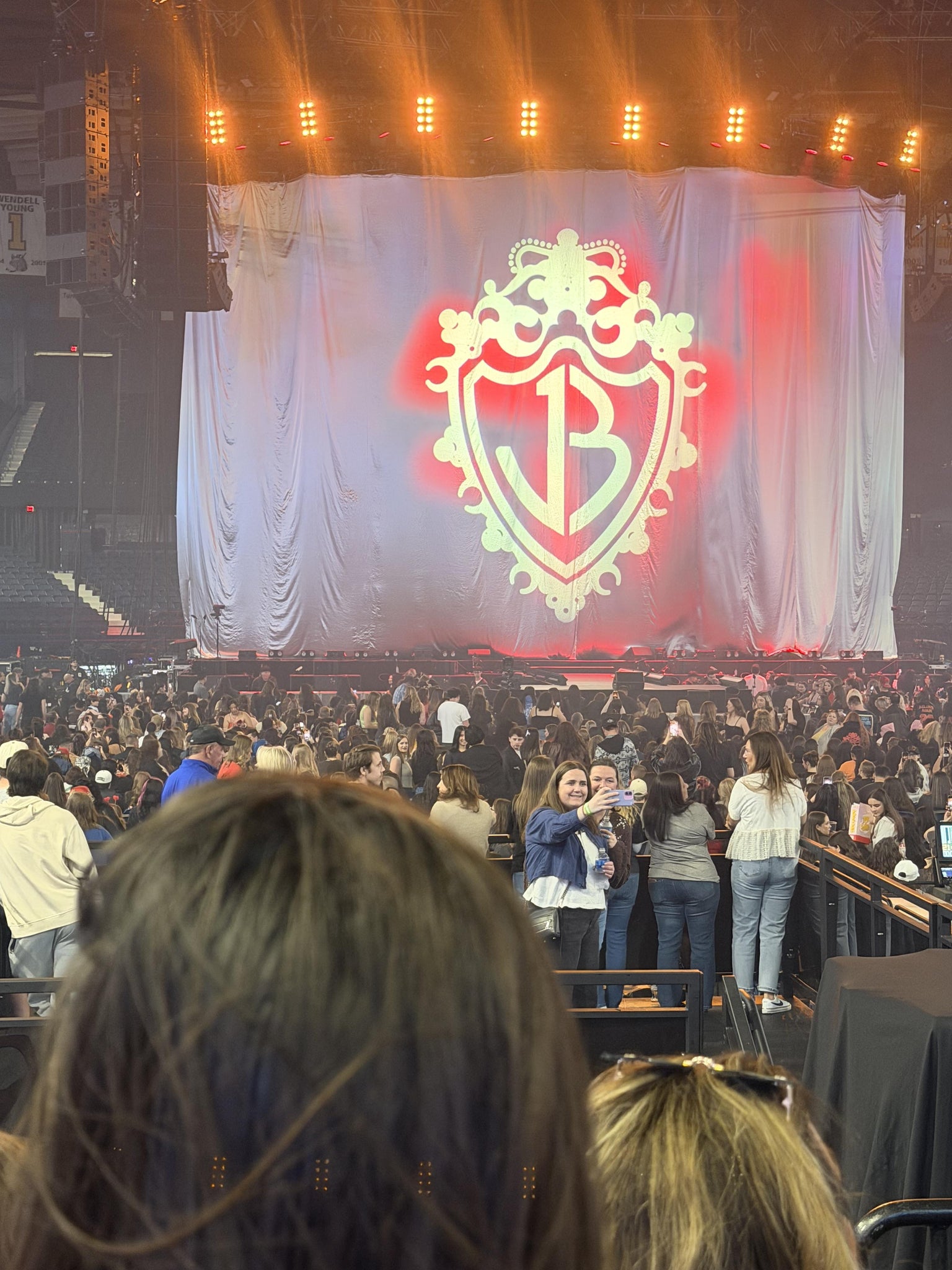 Vue réelle des fans prise de la Section 115 au site Allstate Arena par Kara B