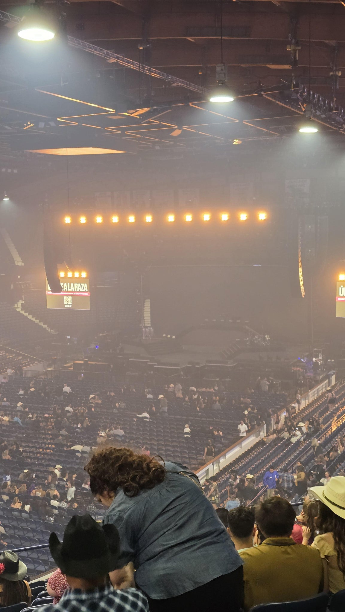 Real Fan View taken from Section 213 at Allstate Arena by Leticia A