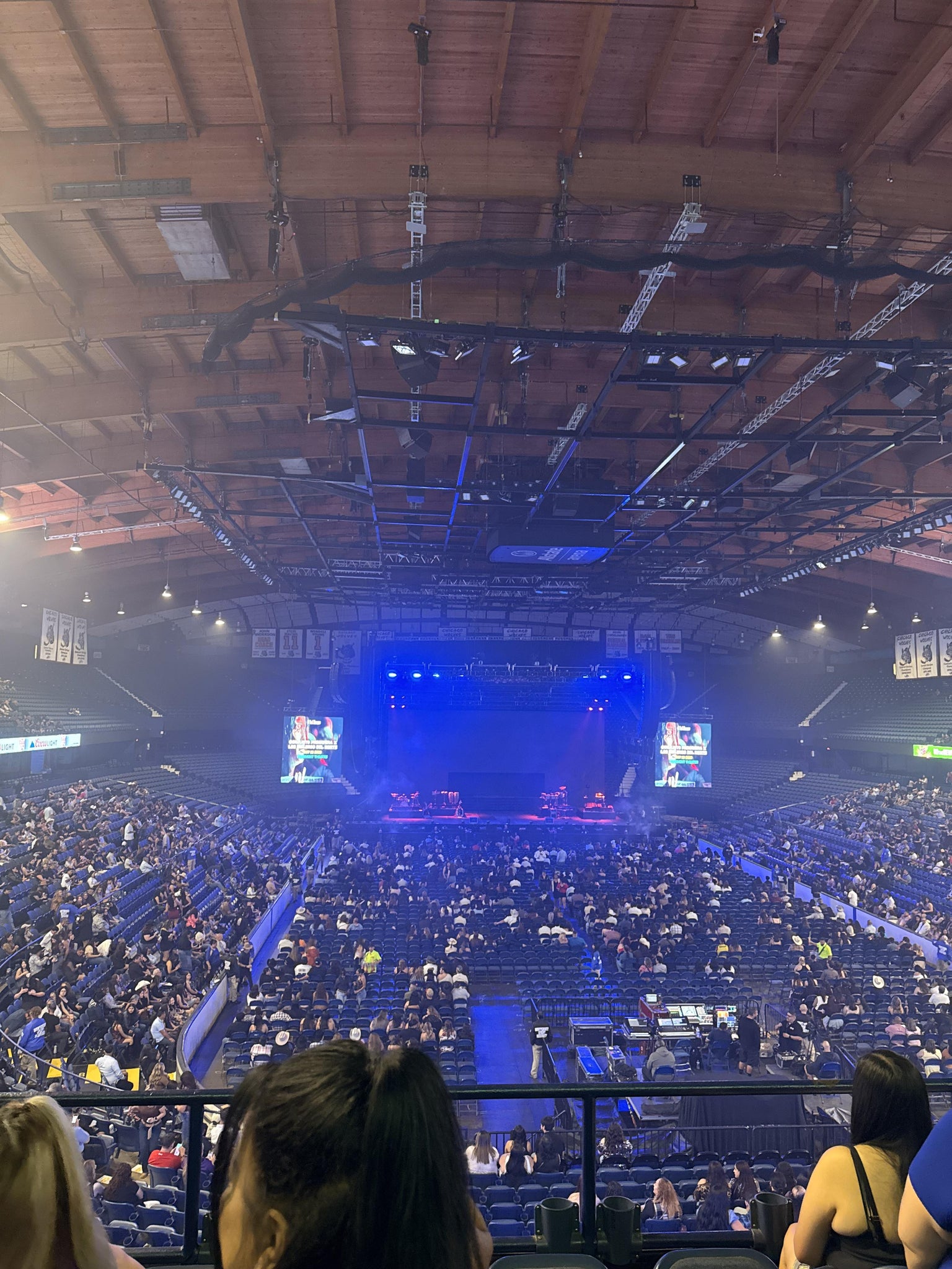 Real Fan View taken from Section 215 at Allstate Arena by Alexandra A