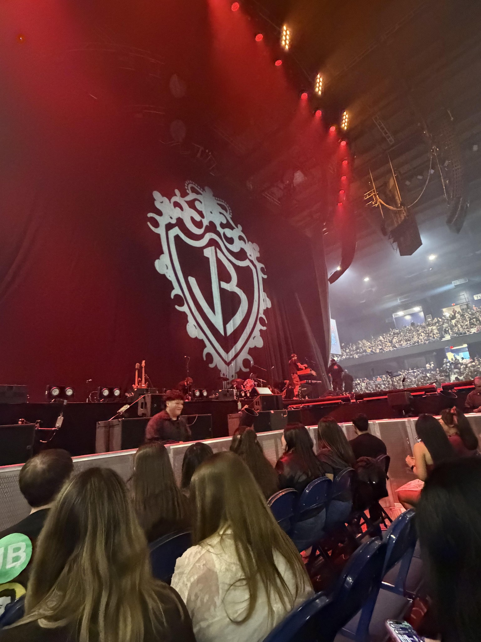 Vue réelle des fans prise de la Floor 1 au site Allstate Arena par Sarah N