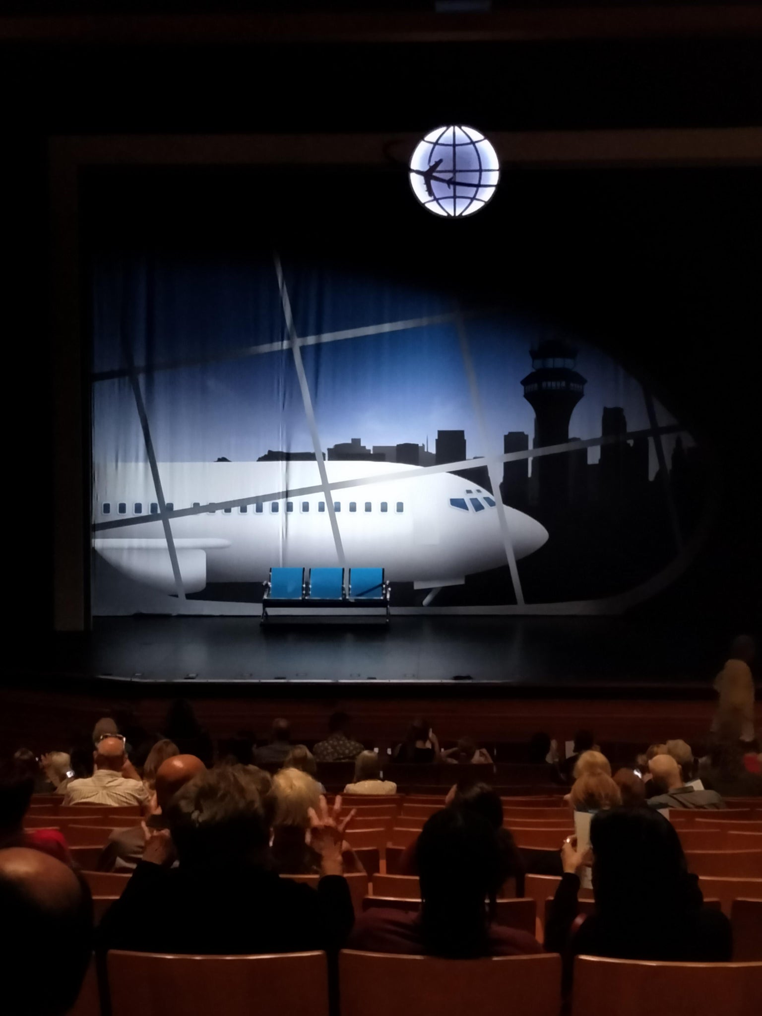 Real Fan View taken from Orchestra Center at Amaturo Theater at Broward Center by Joann C