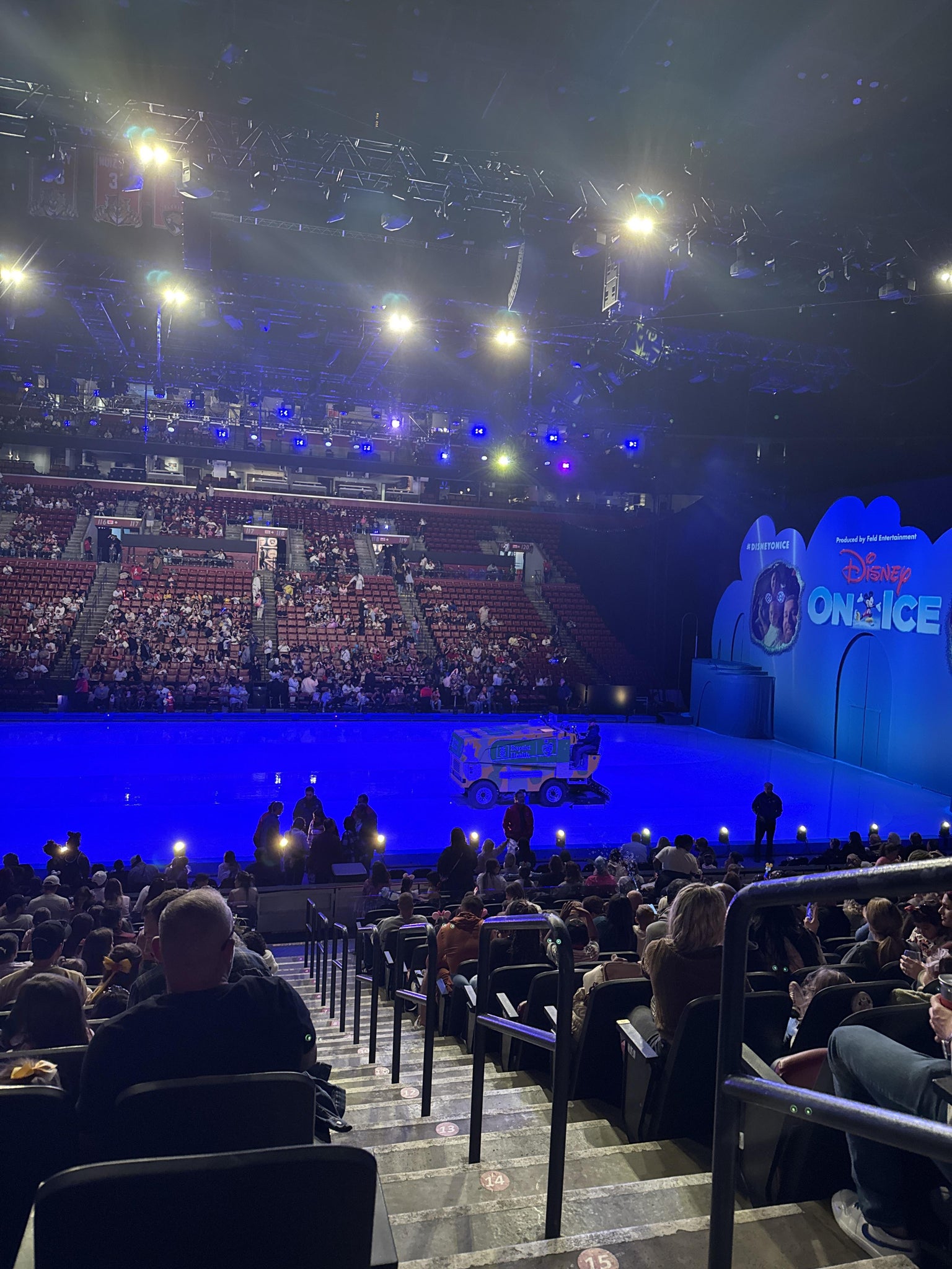 Real Fan View taken from Section 102 at Amerant Bank Arena by Kimberly V