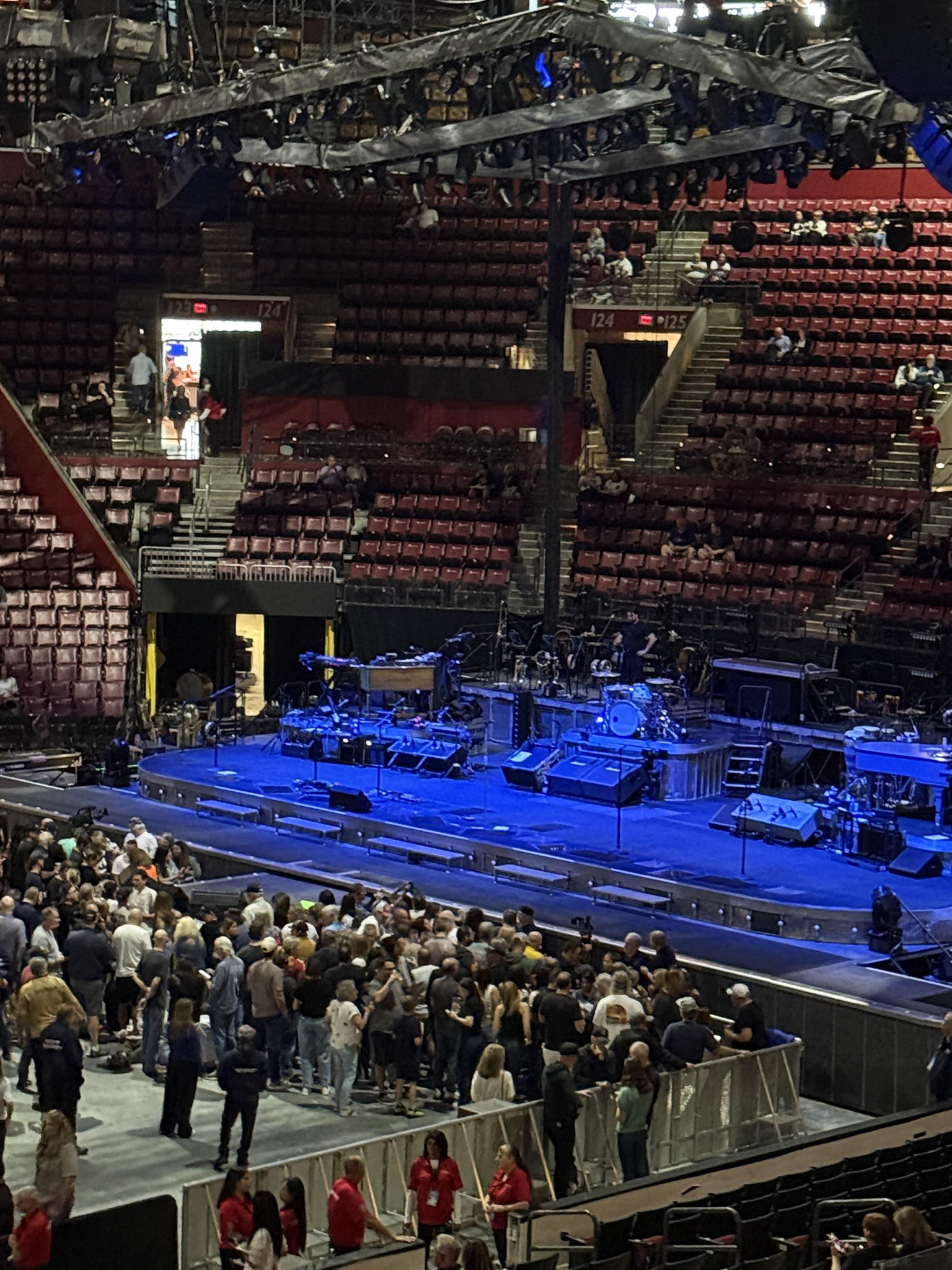 Real Fan View taken from Section 102 at Amerant Bank Arena by Jennifer D