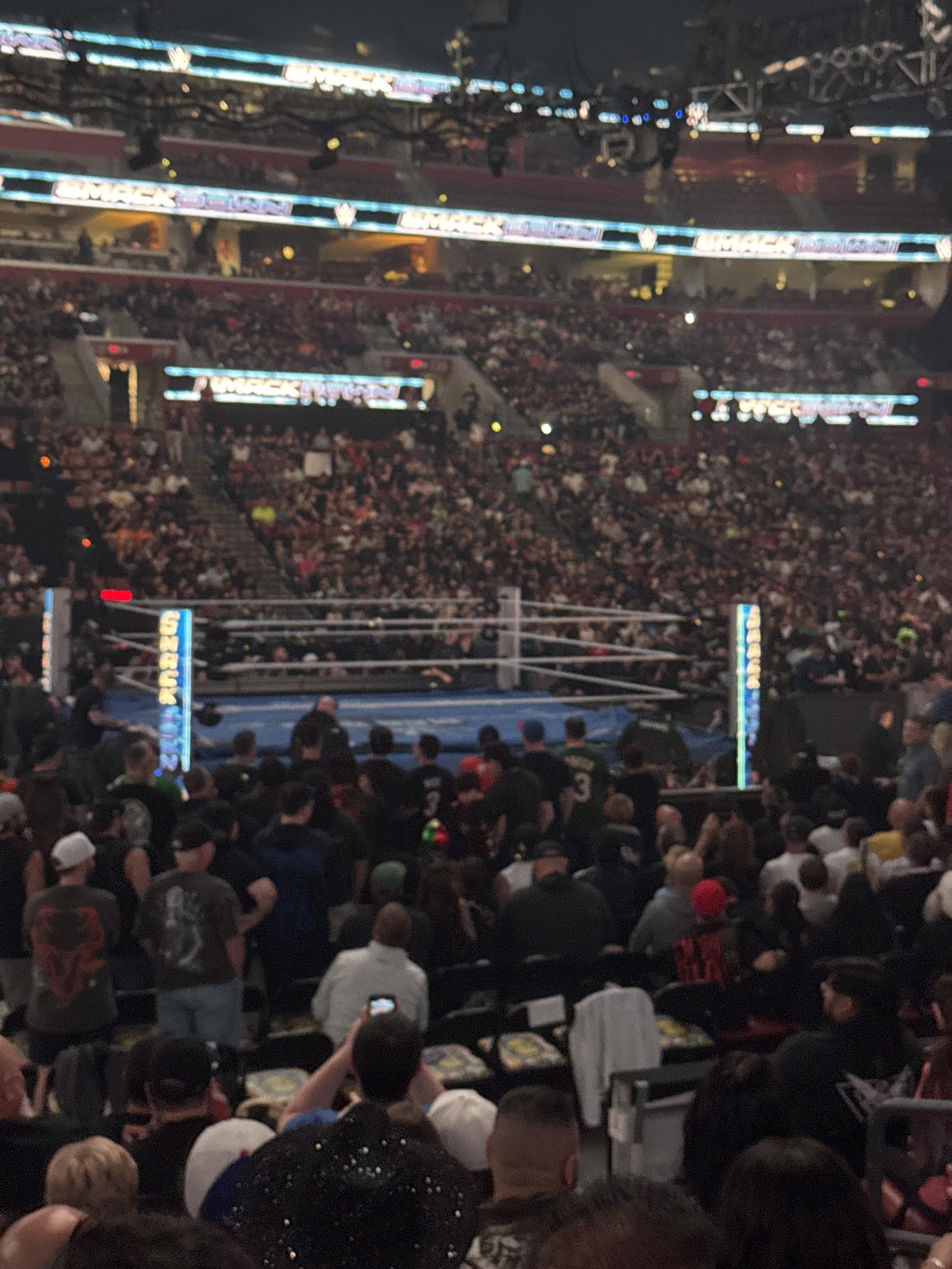 Real Fan View taken from Section 102 at Amerant Bank Arena by Pete P
