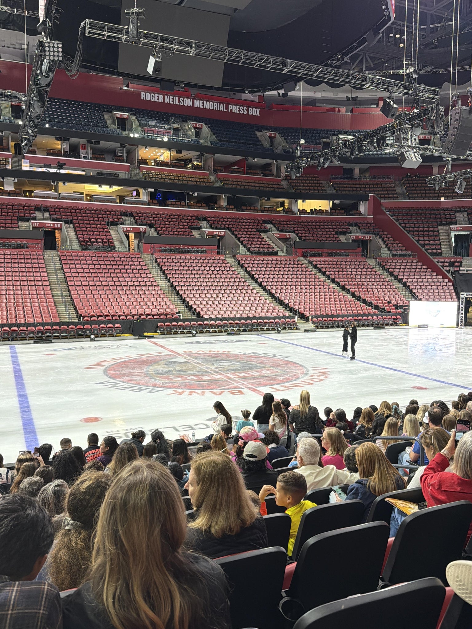 Real Fan View taken from Section 102 at Amerant Bank Arena by Flavio I