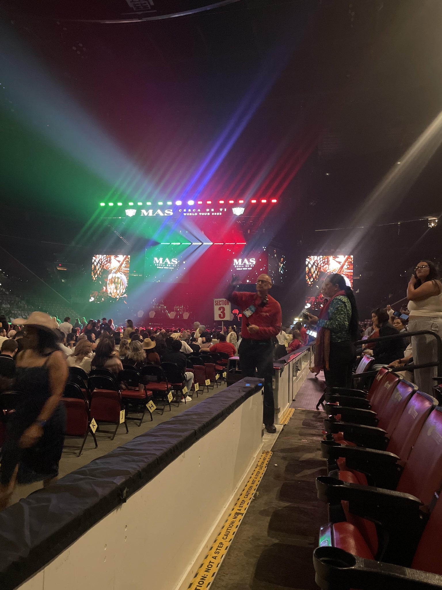 Real Fan View taken from Section 103 at Amerant Bank Arena by Elisa S