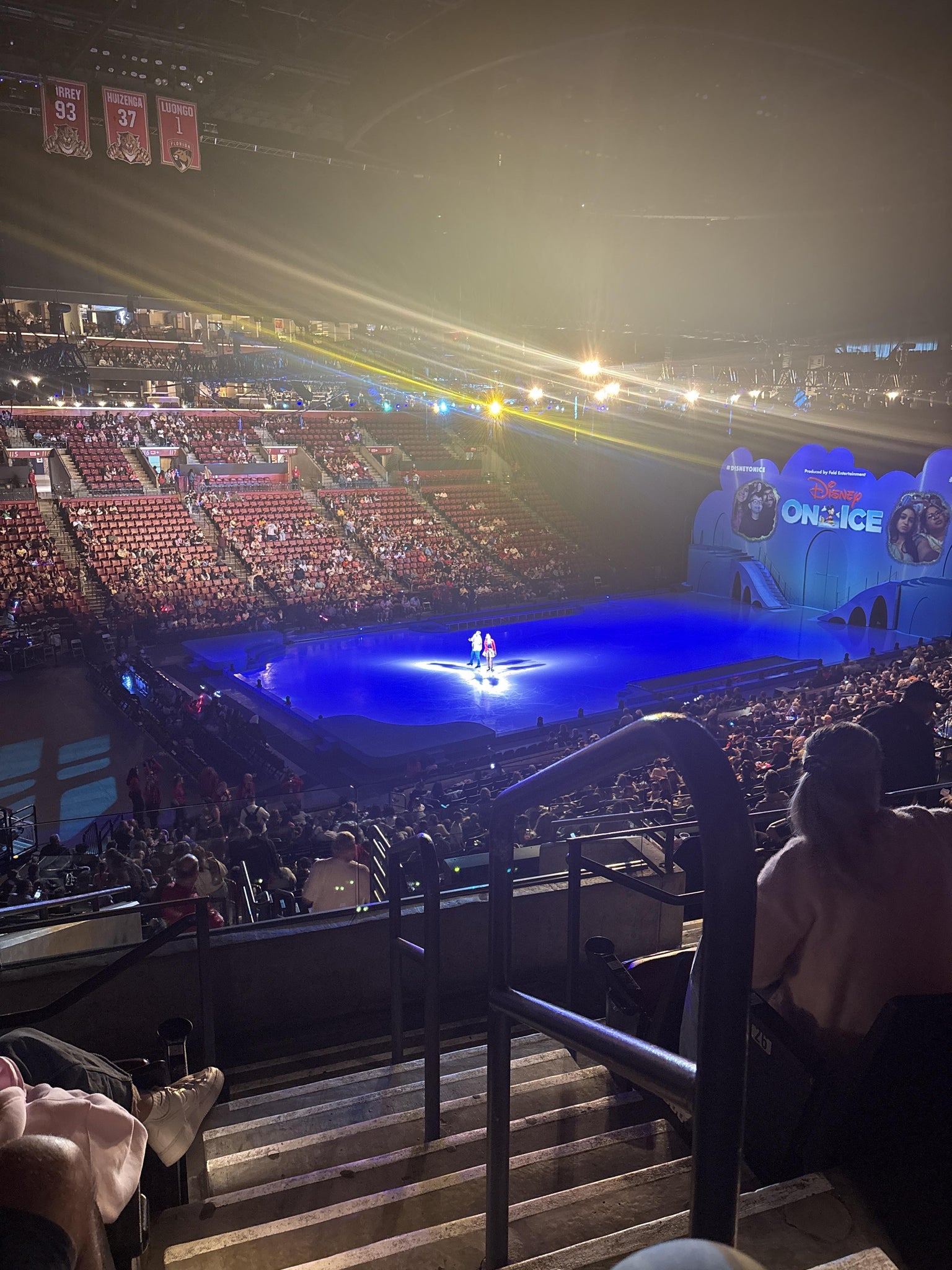 Real Fan View taken from Section 105 at Amerant Bank Arena by Lenore B