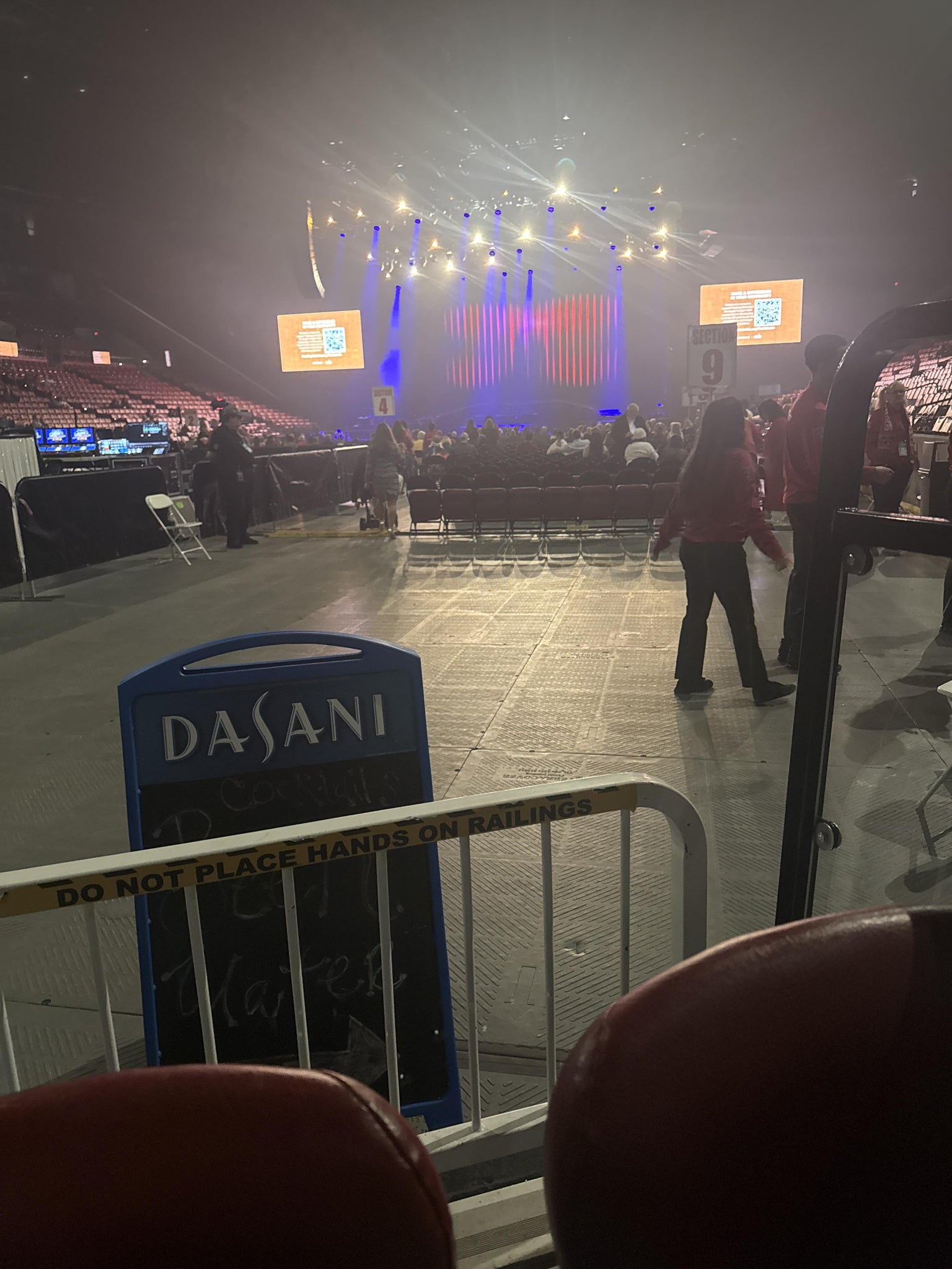 Real Fan View taken from Section 107 at Amerant Bank Arena by Matthew D