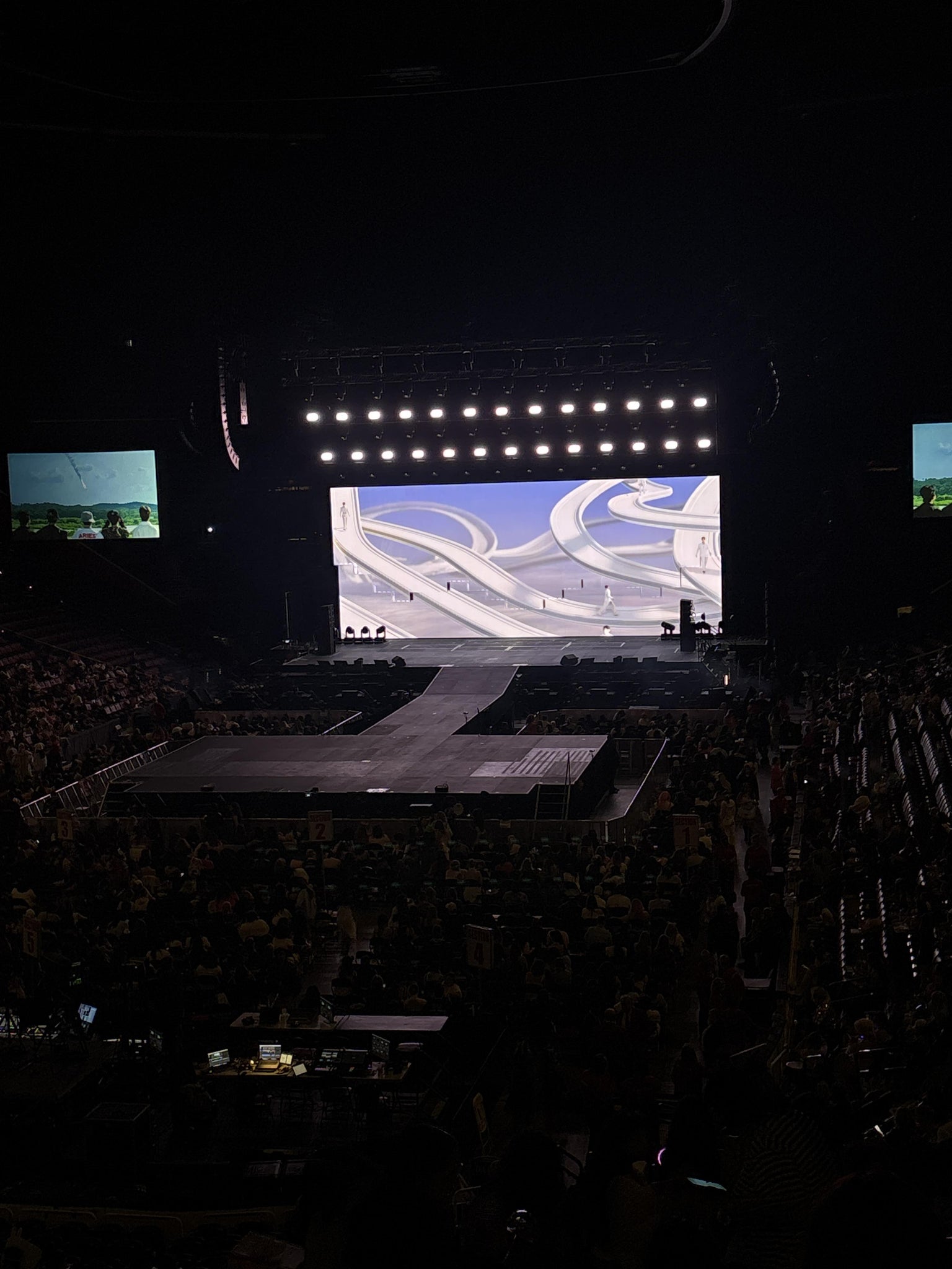 Real Fan View taken from Section 108 at Amerant Bank Arena by Crystal H
