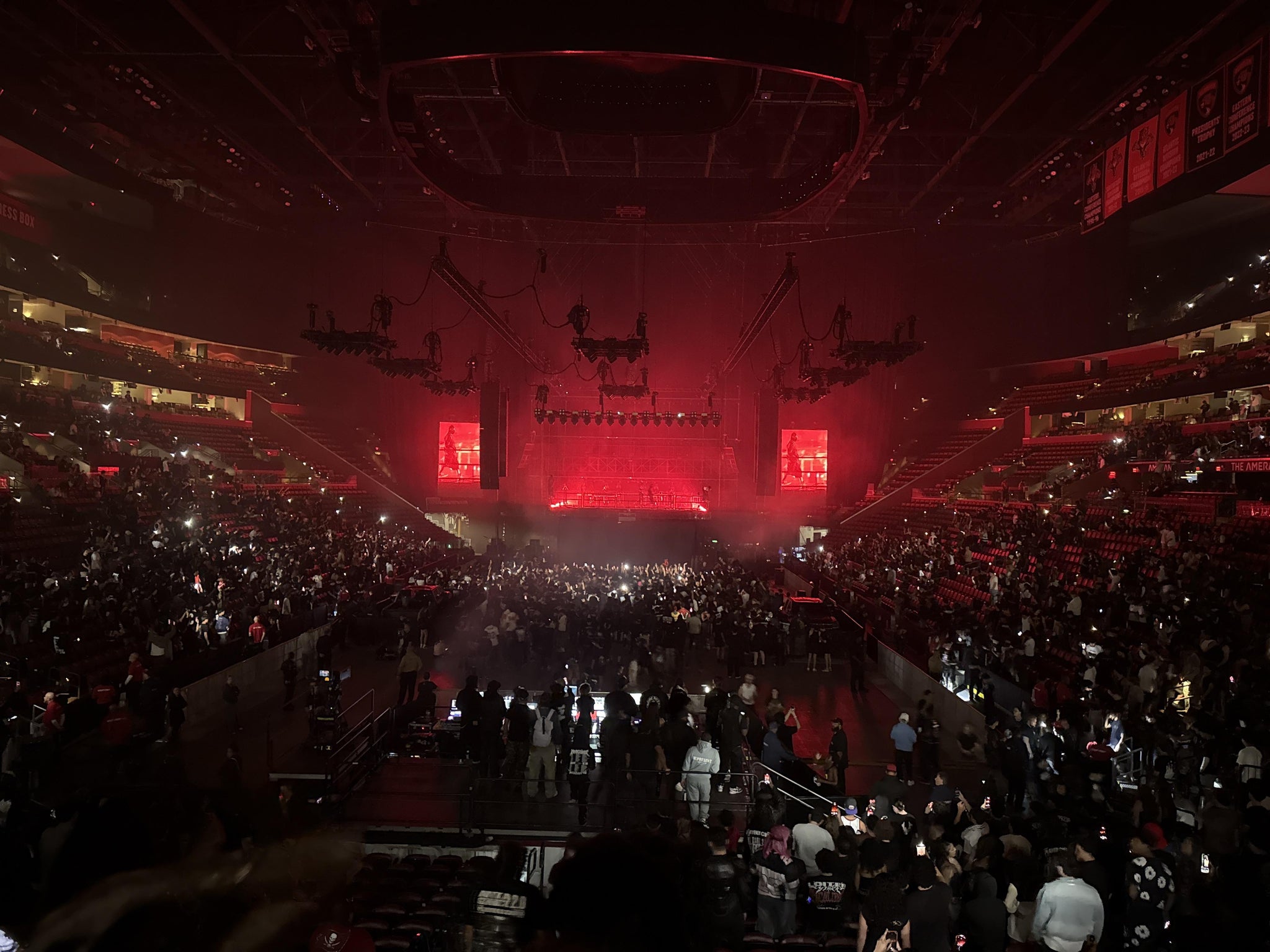 Real Fan View taken from Section 109 at Amerant Bank Arena by Anonymous User