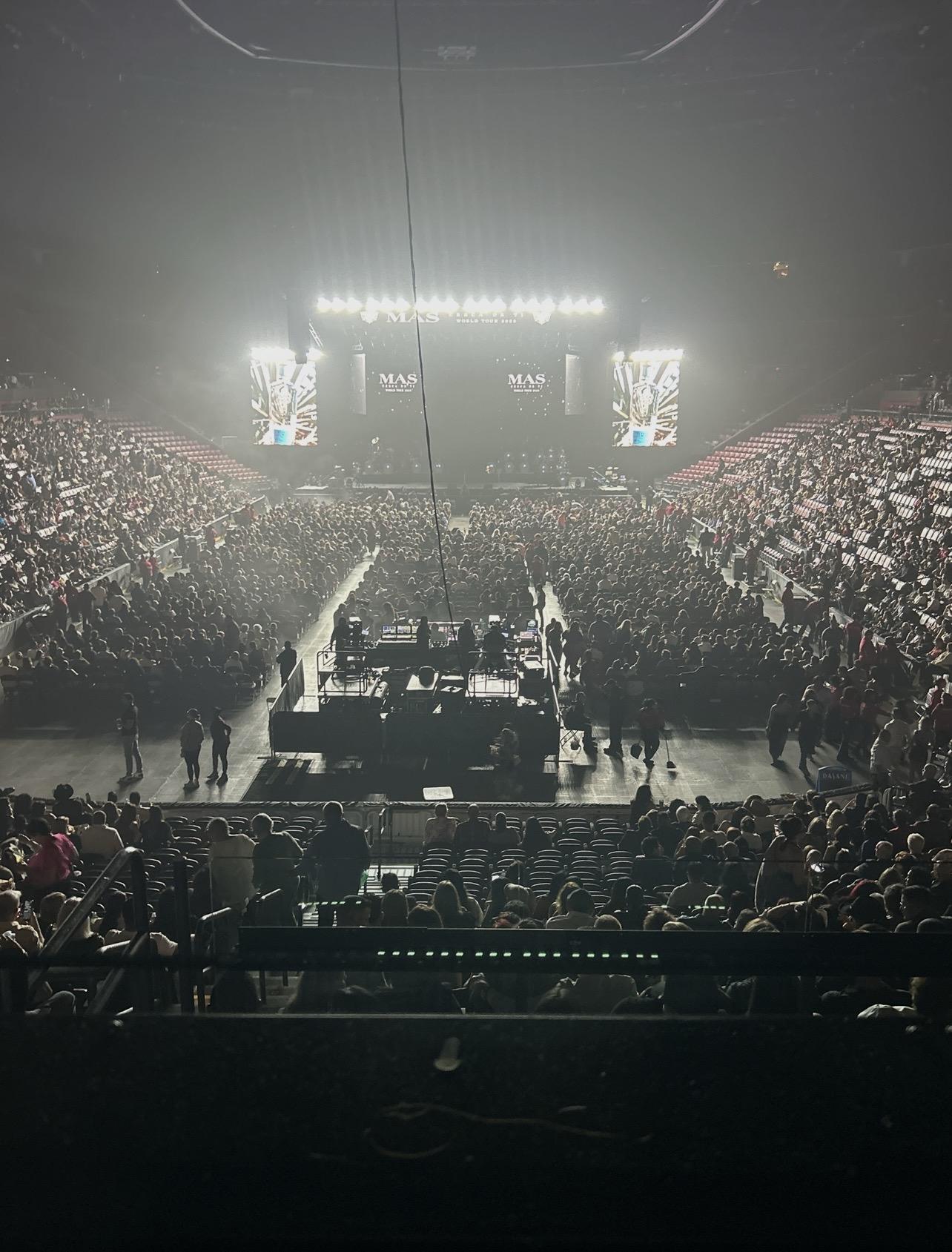 Real Fan View taken from Section 109 at Amerant Bank Arena by Alexa V
