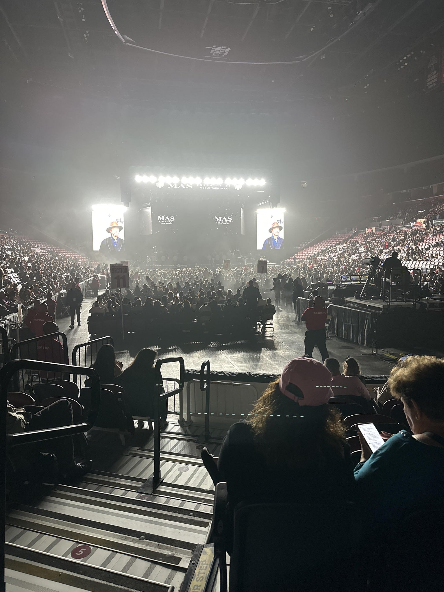 Real Fan View taken from Section 111 at Amerant Bank Arena by Freddy R